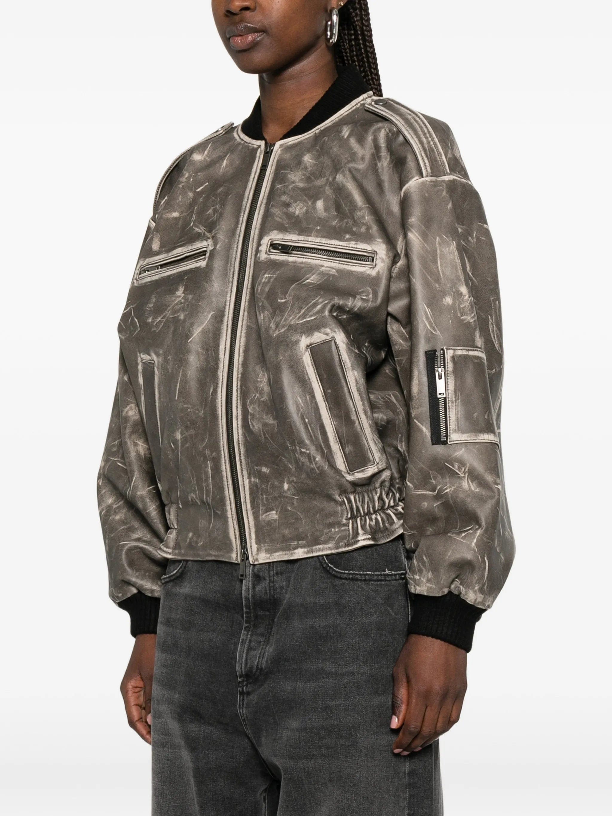 Ducie Luna distressed jacket