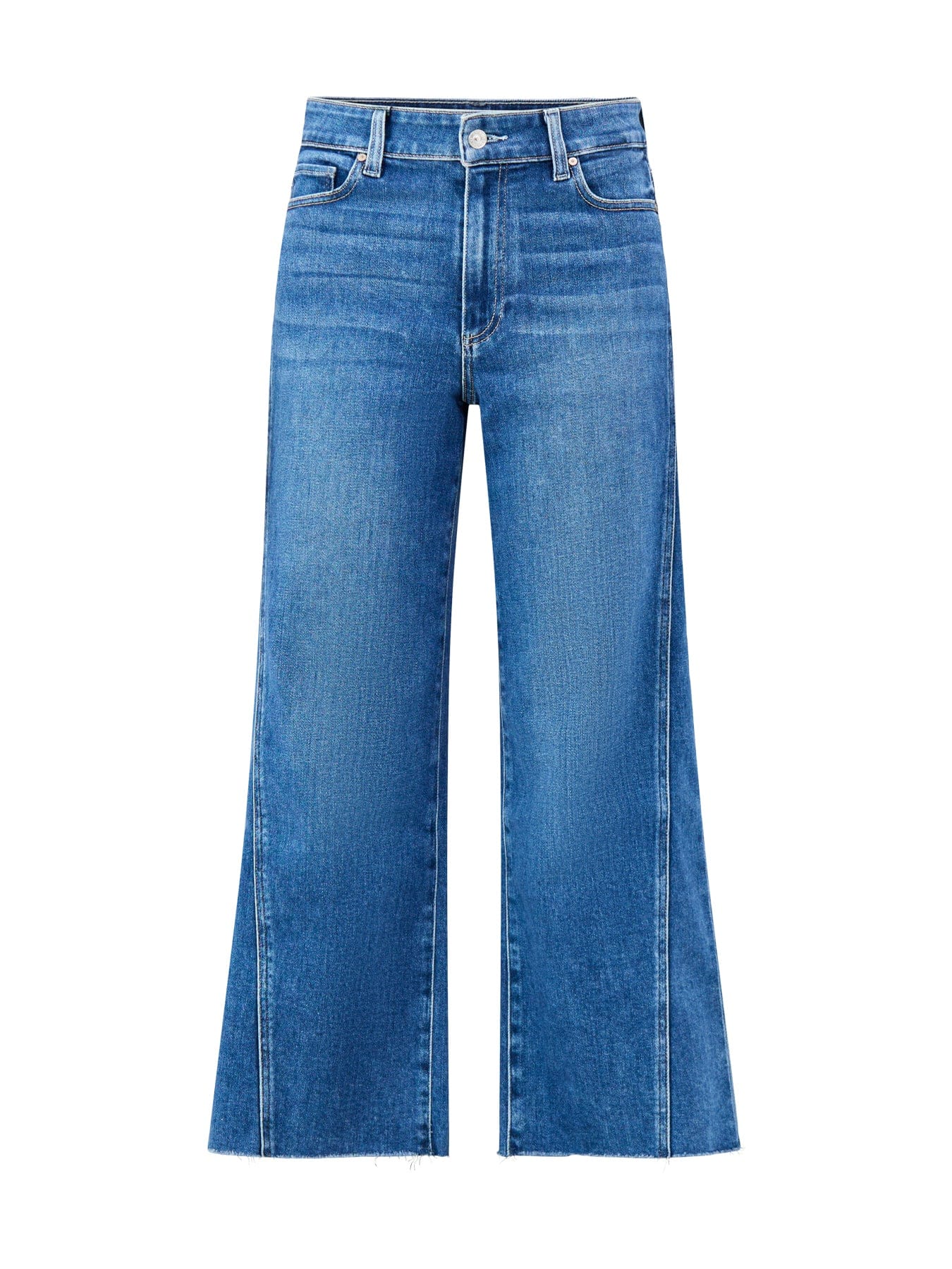 Paige Anessa Wide Leg Jeans Blue