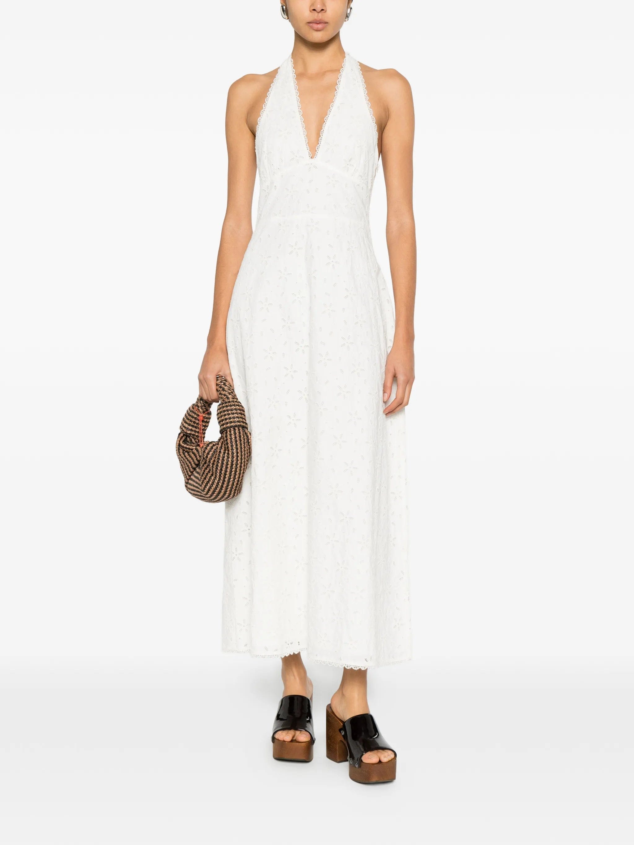 Posse Salma halterneck midi dress