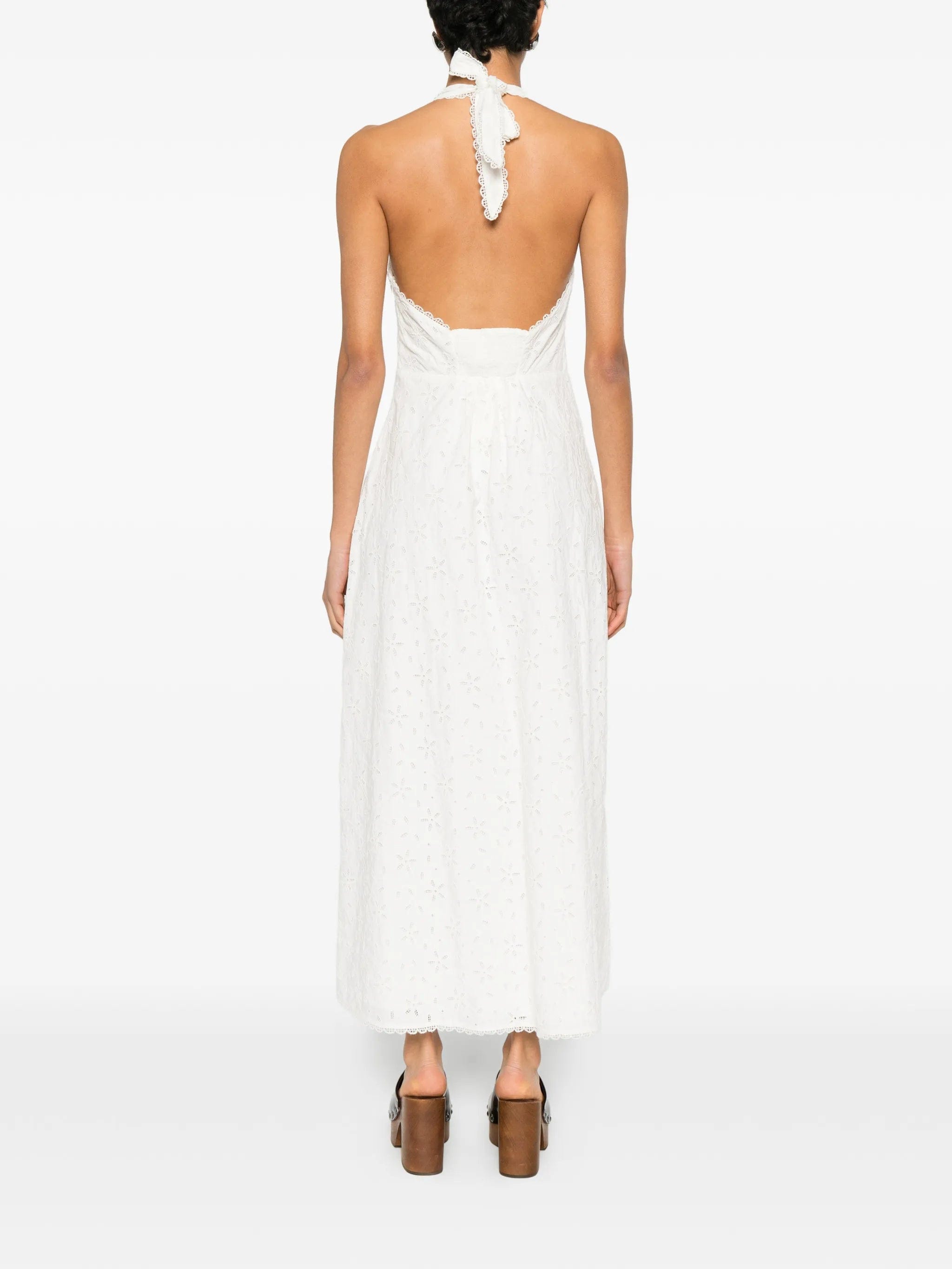 Posse Salma halterneck midi dress