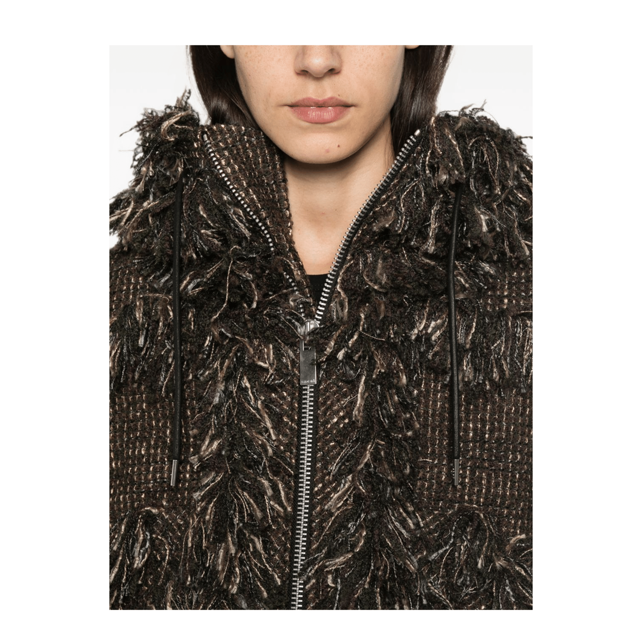 Sacai Coats Brown