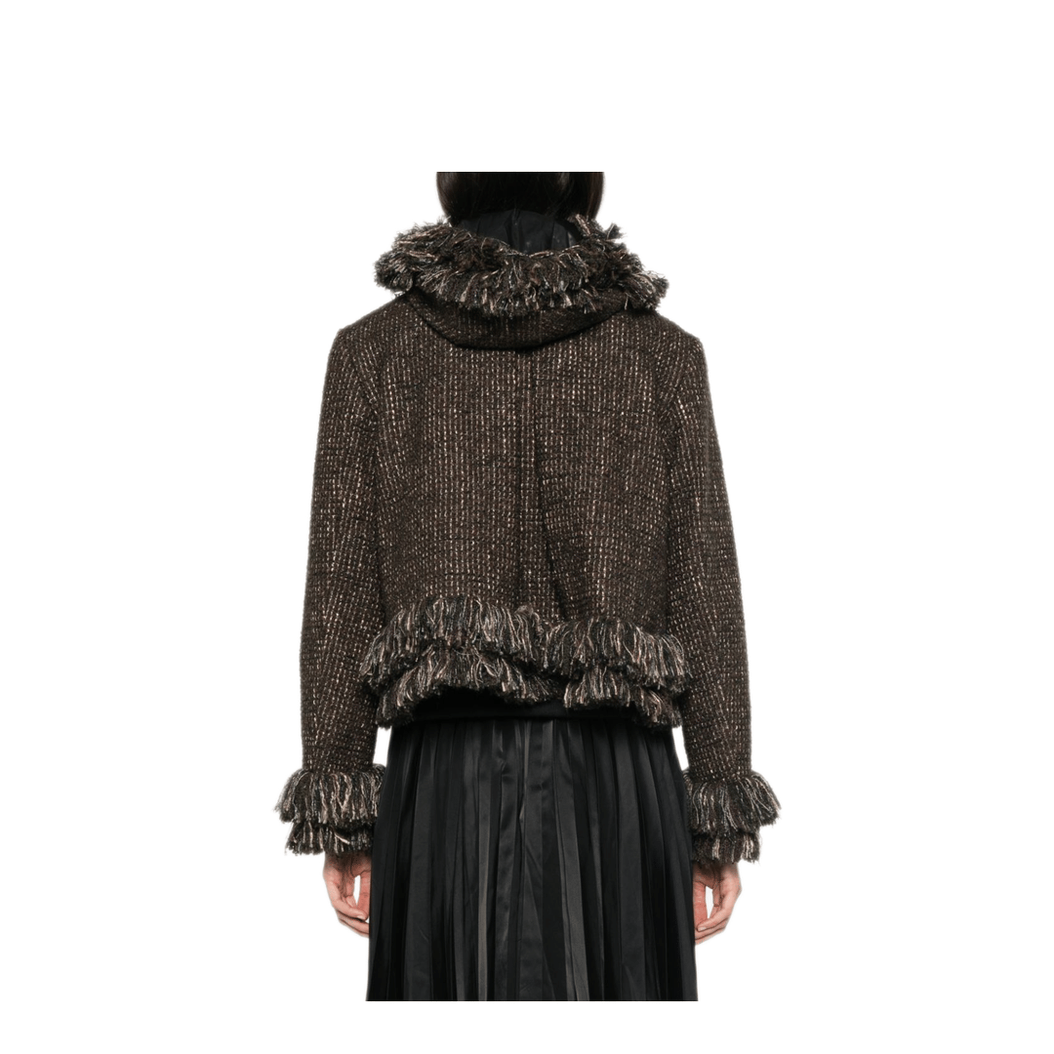 Sacai Coats Brown