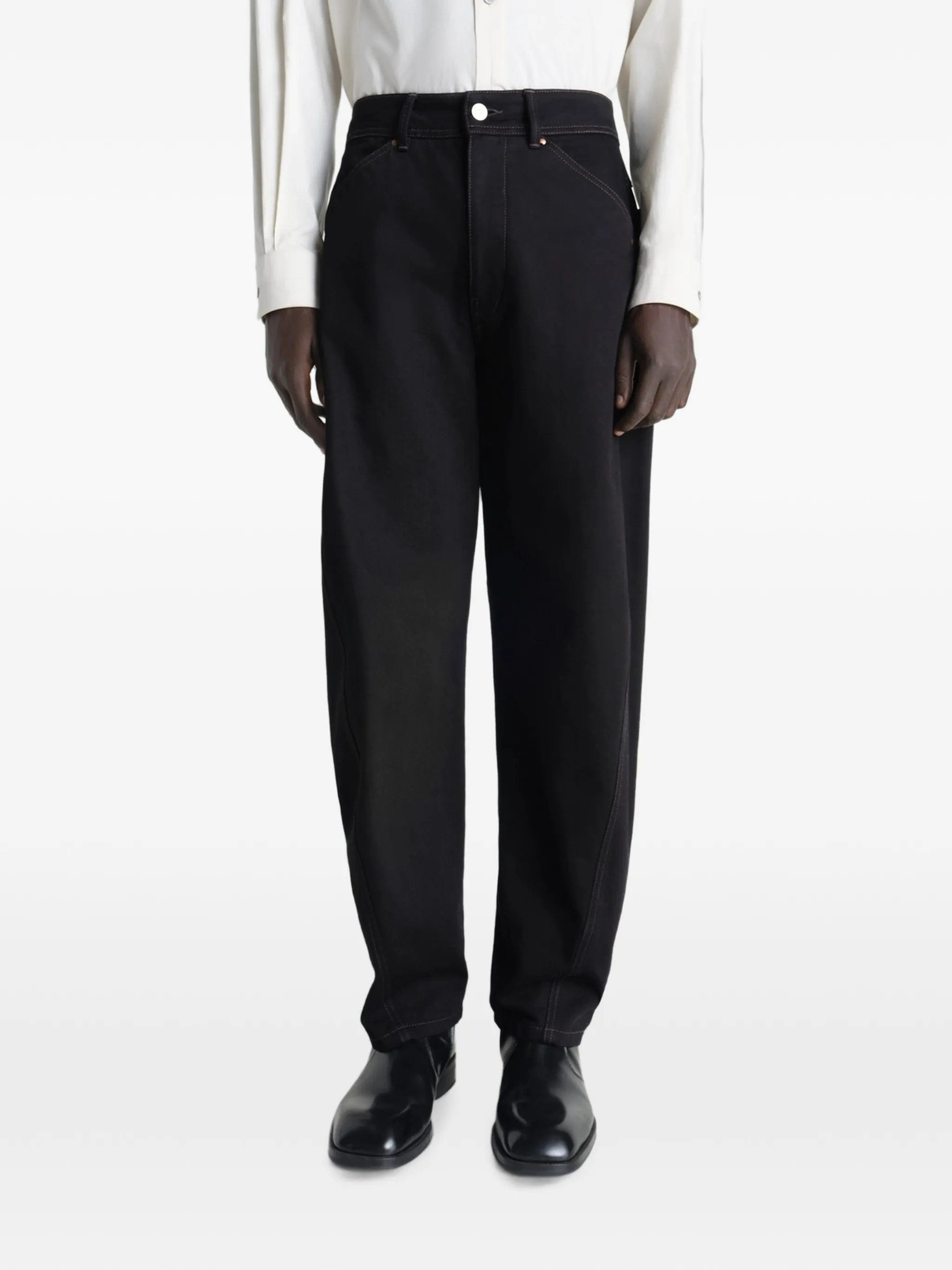 Lemaire Twisted tapered jeans