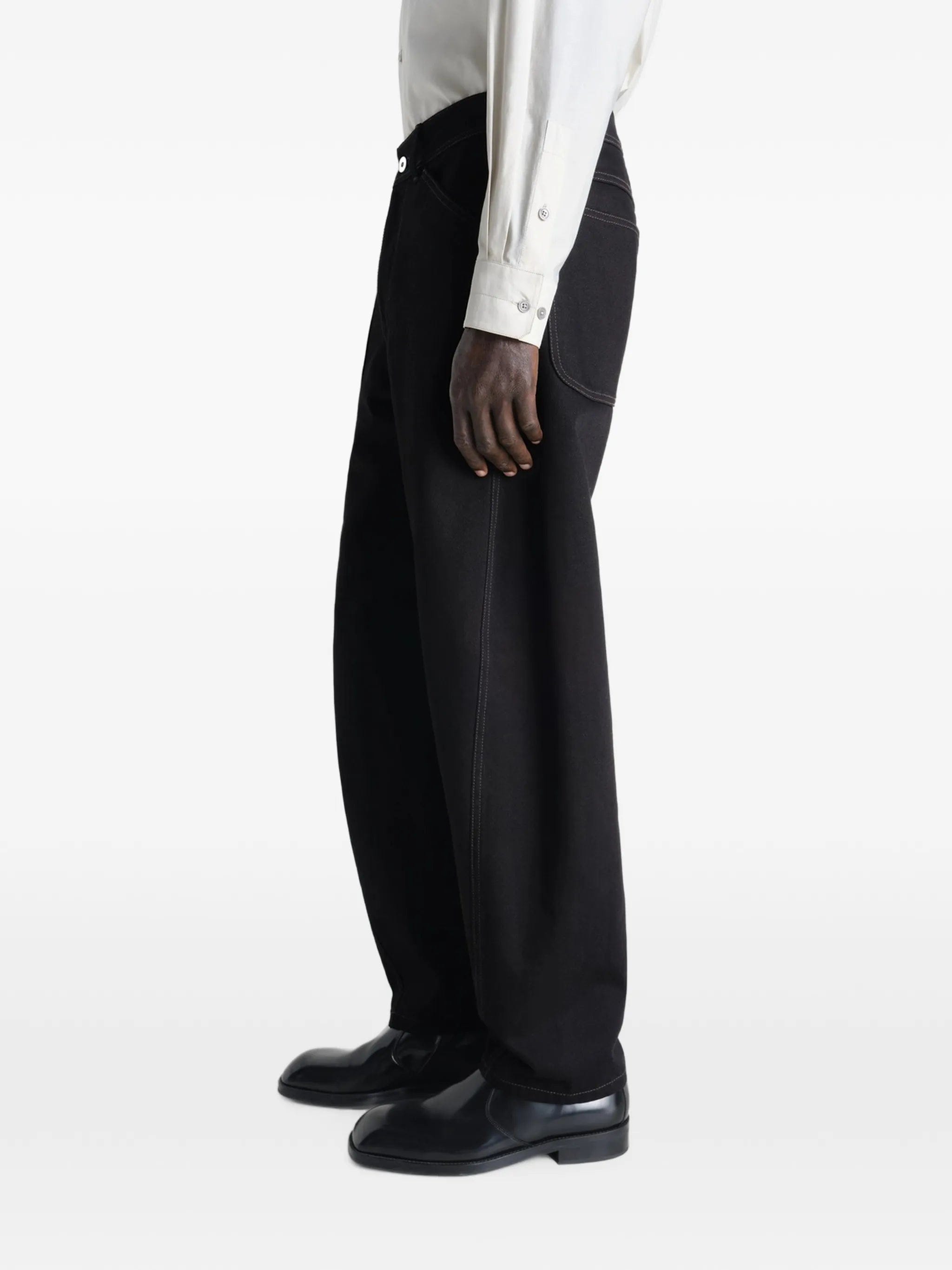 Lemaire Twisted tapered jeans