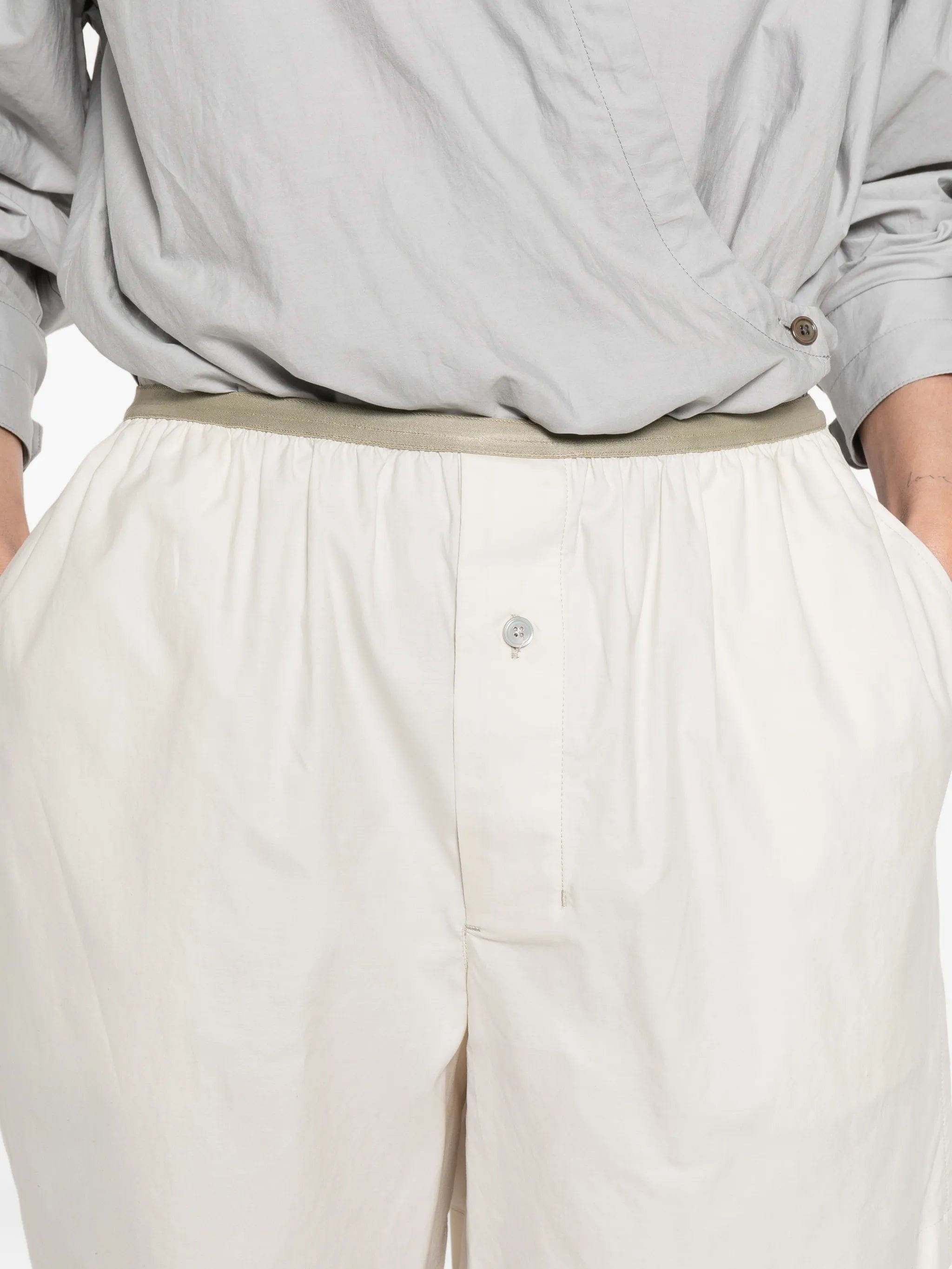 Lemaire button - embellishment shorts