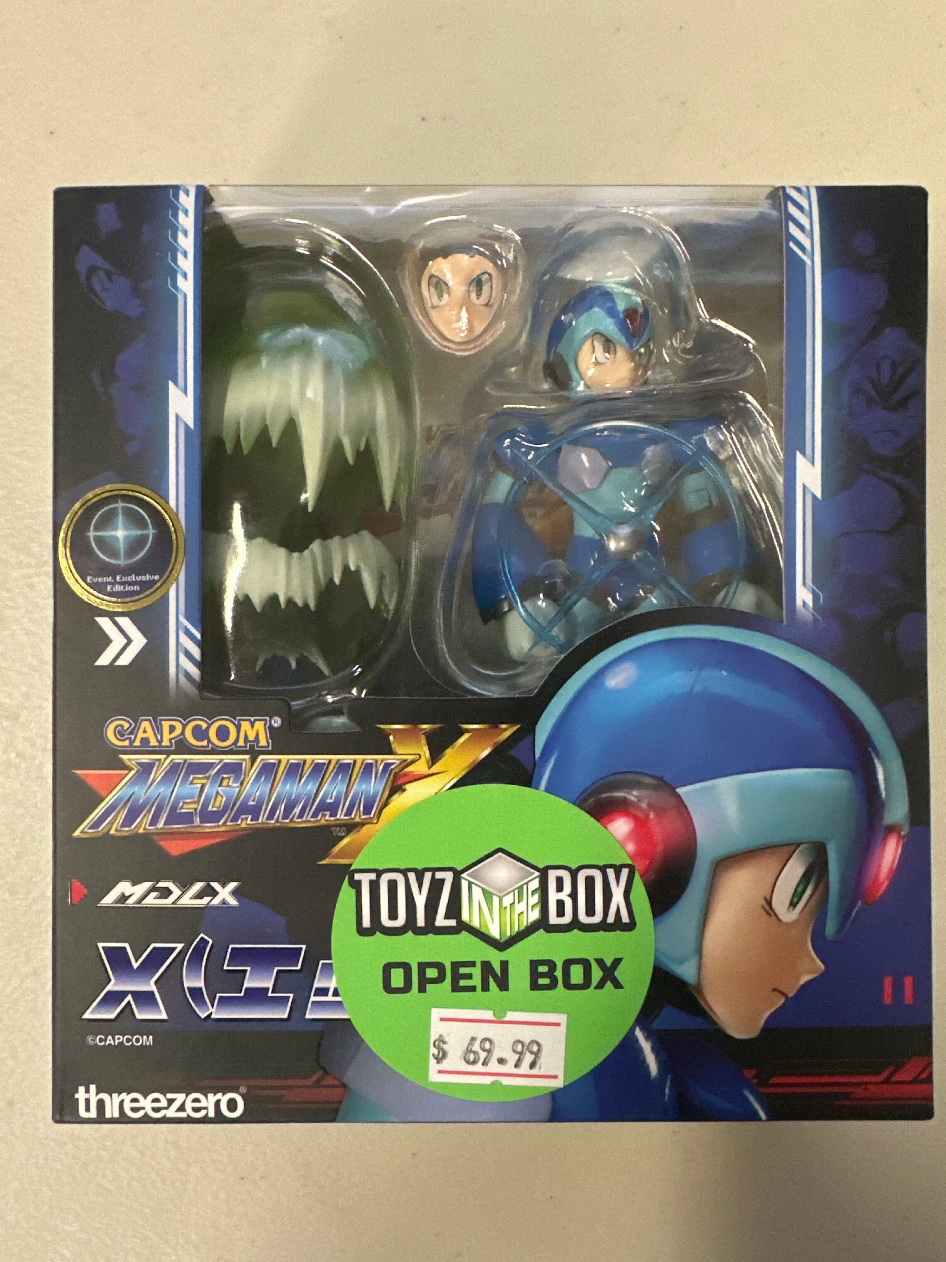 Threezero **Open Box**Threezero Mega Man x MDLX Exclusive Action Figure