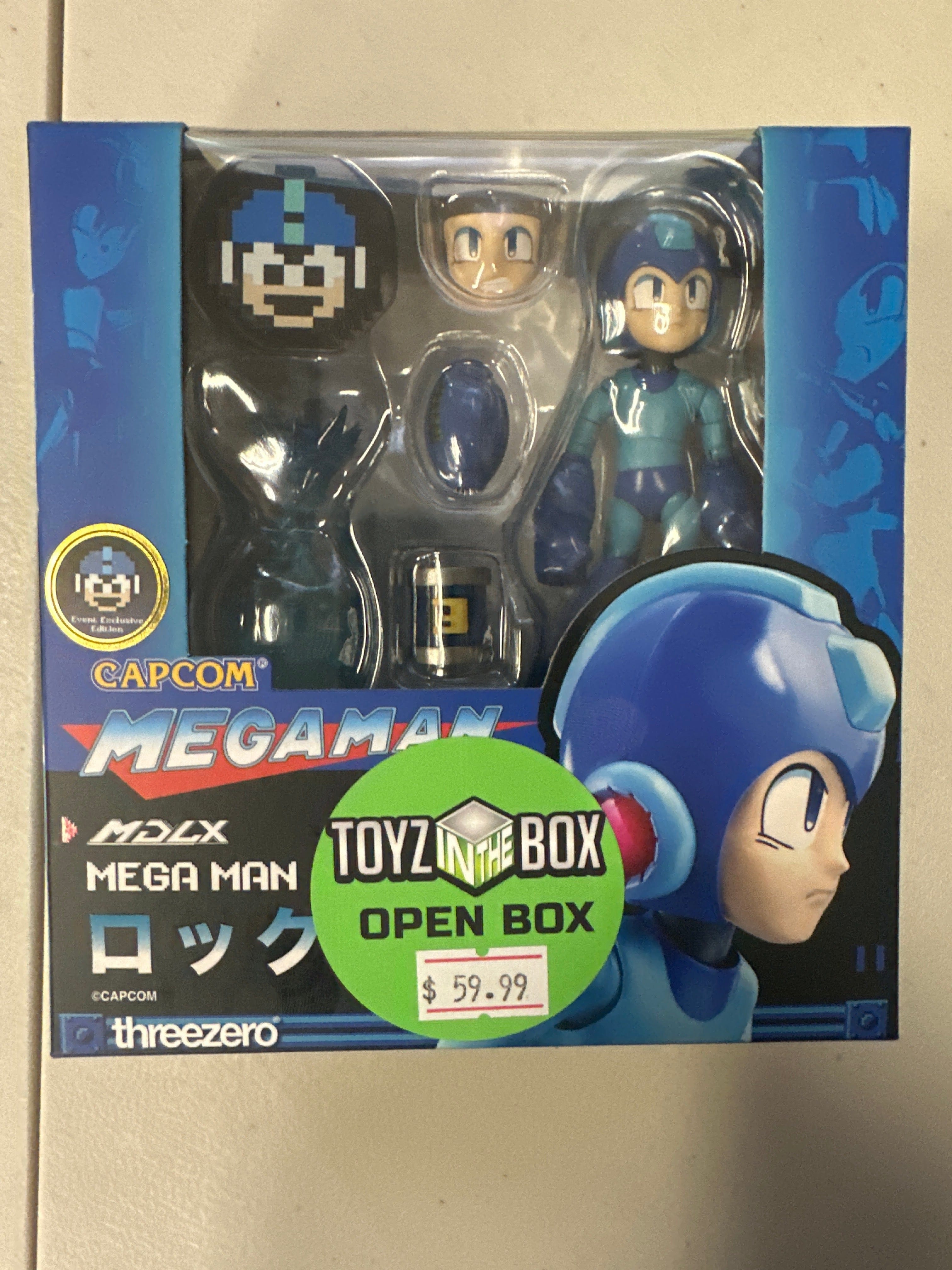 Threezero **Open Box**Threezero Mega Man x MDLX Exclusive Action Figure