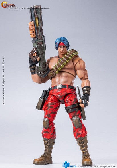 Hiya Toys Contra Operation Galuga Lance Bean Exquisite Basic Action Figure