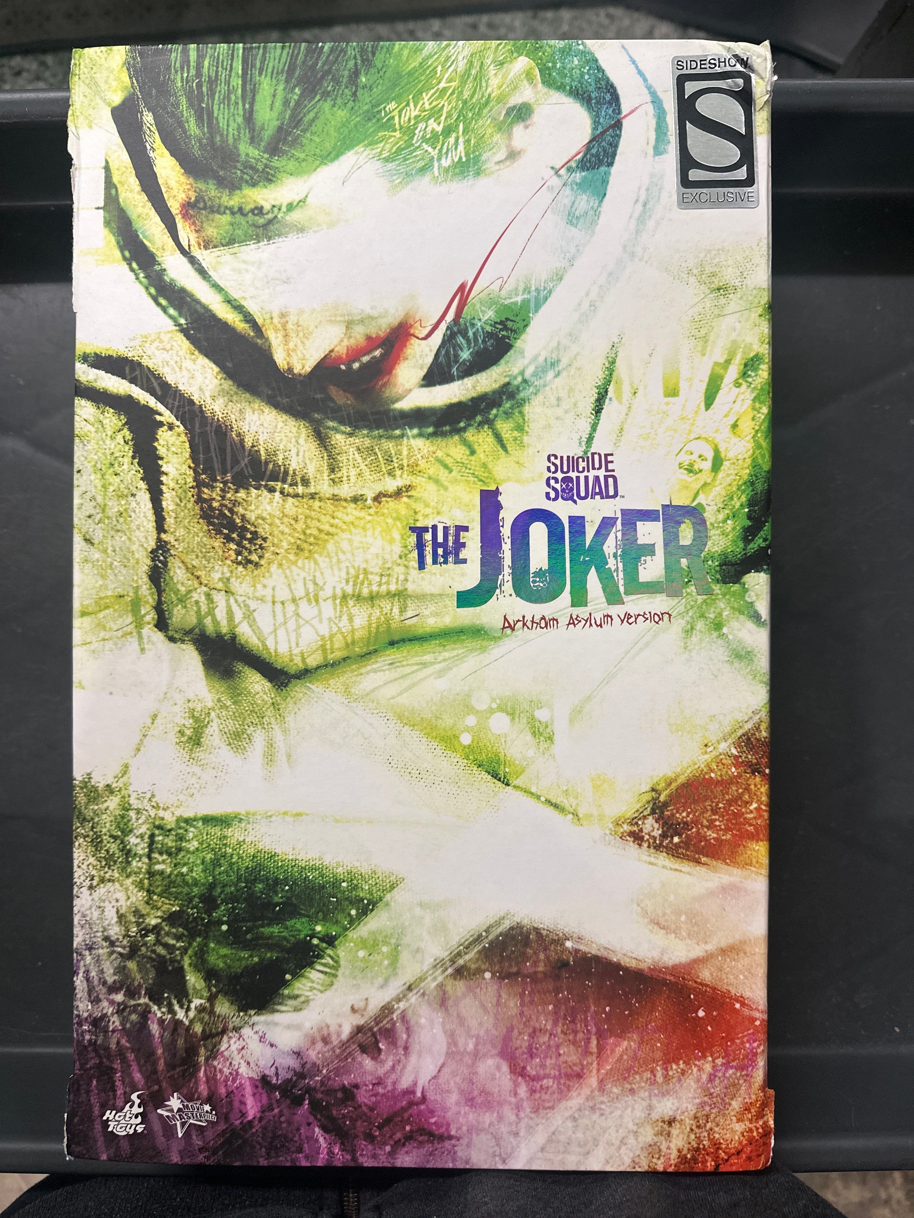 Sideshow **Open Box**Hot Toys 1/6 Scale MM373 Suicide Squad The Joker Exclusive Action Figure