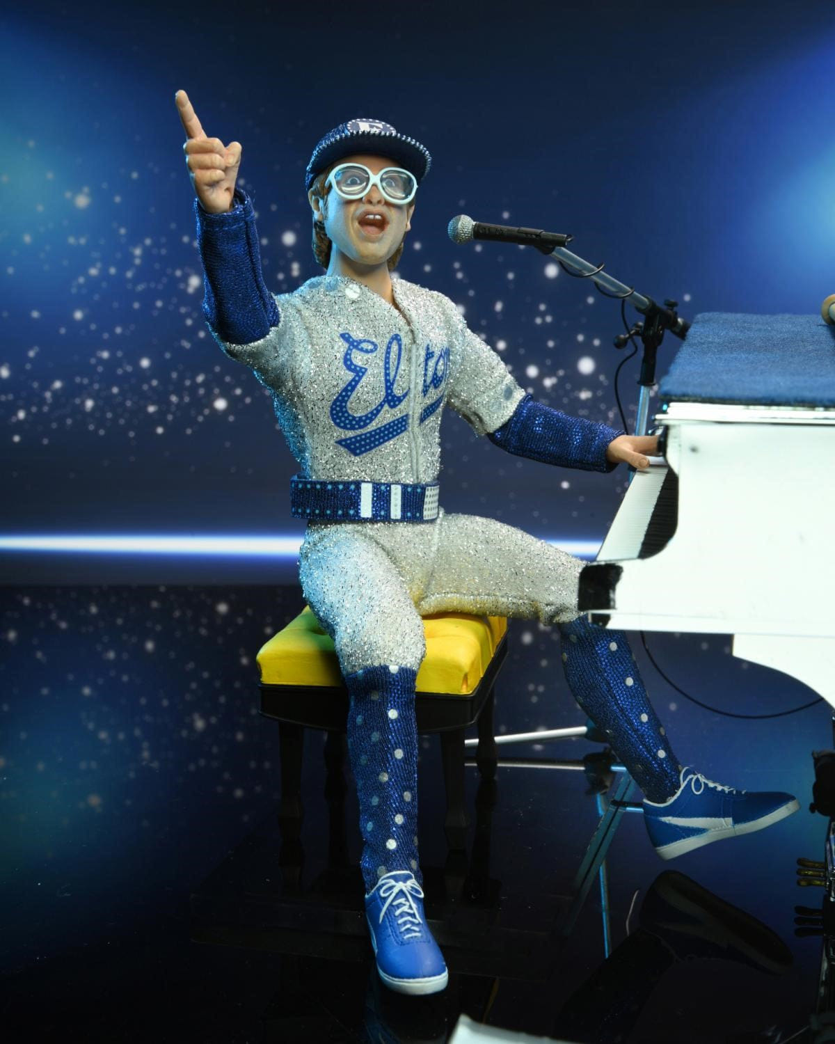Neca Toys NECA Elton John (Live 1975) Clothed Action Figure