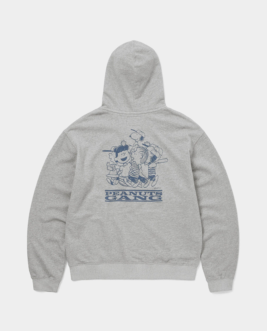 Thisisneverthat - Peanuts Zip Up Hoodie - Heather Grey