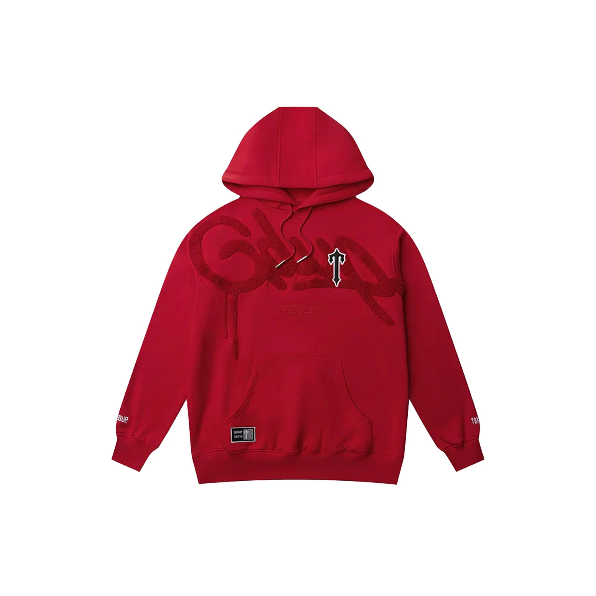 Geedup x Trapstar Handstyle x Irongate T Hoodie Red (2025)