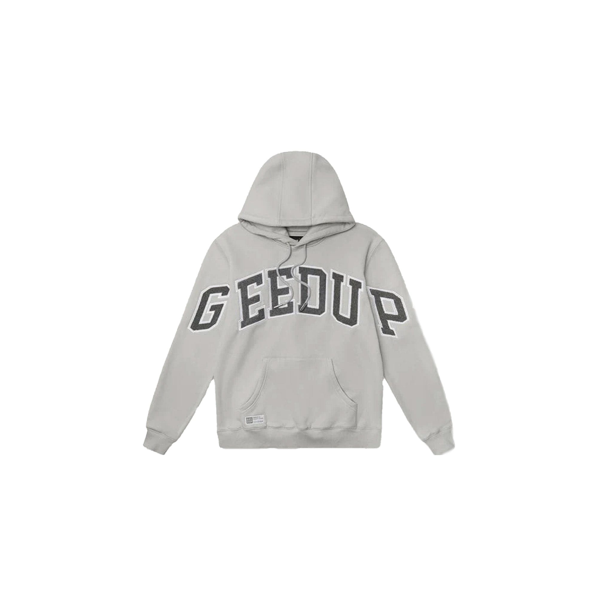 Geedup Team Logo Hoodie Grey Monochrome (2024)