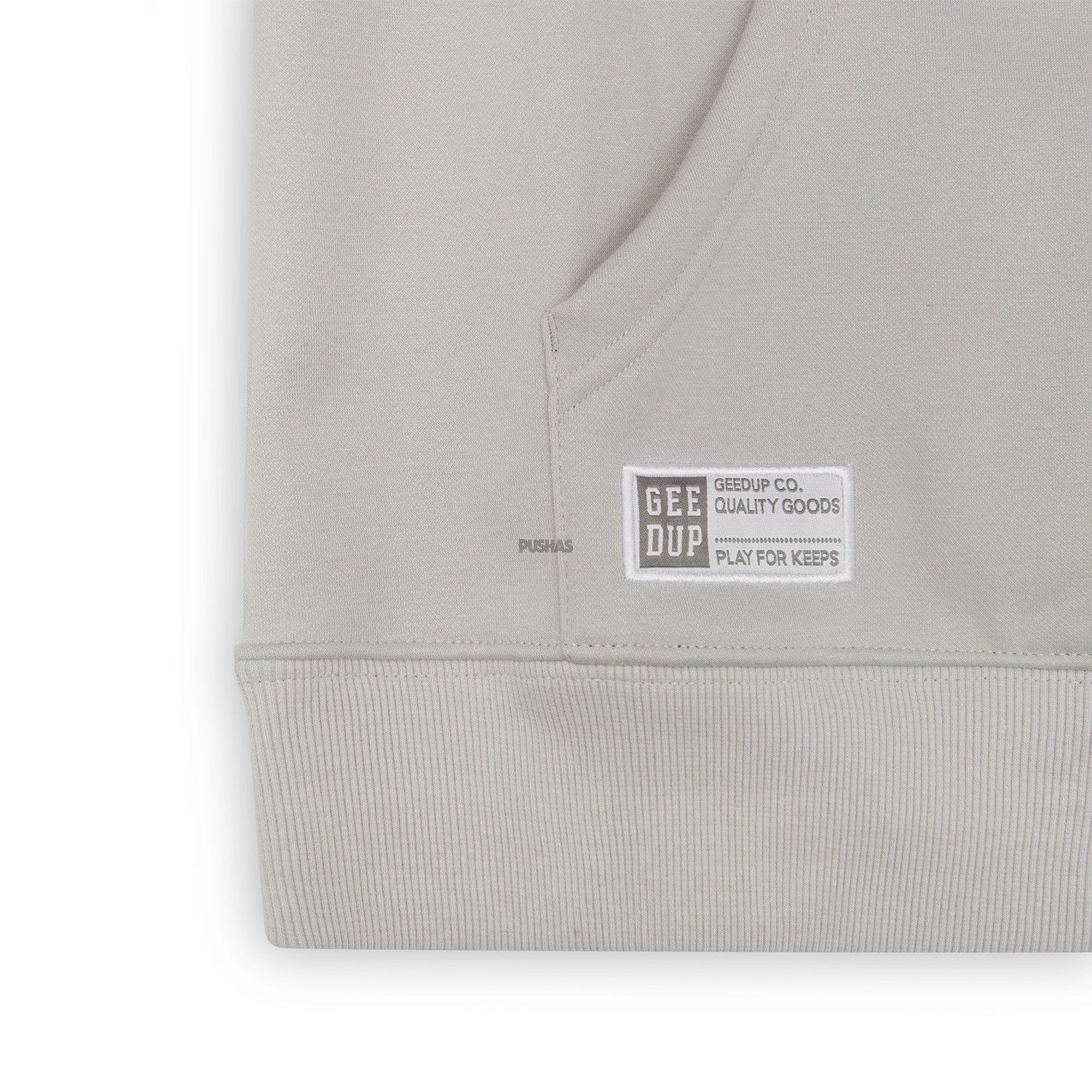 Geedup Handstyle Hoodie Grey White (2022)