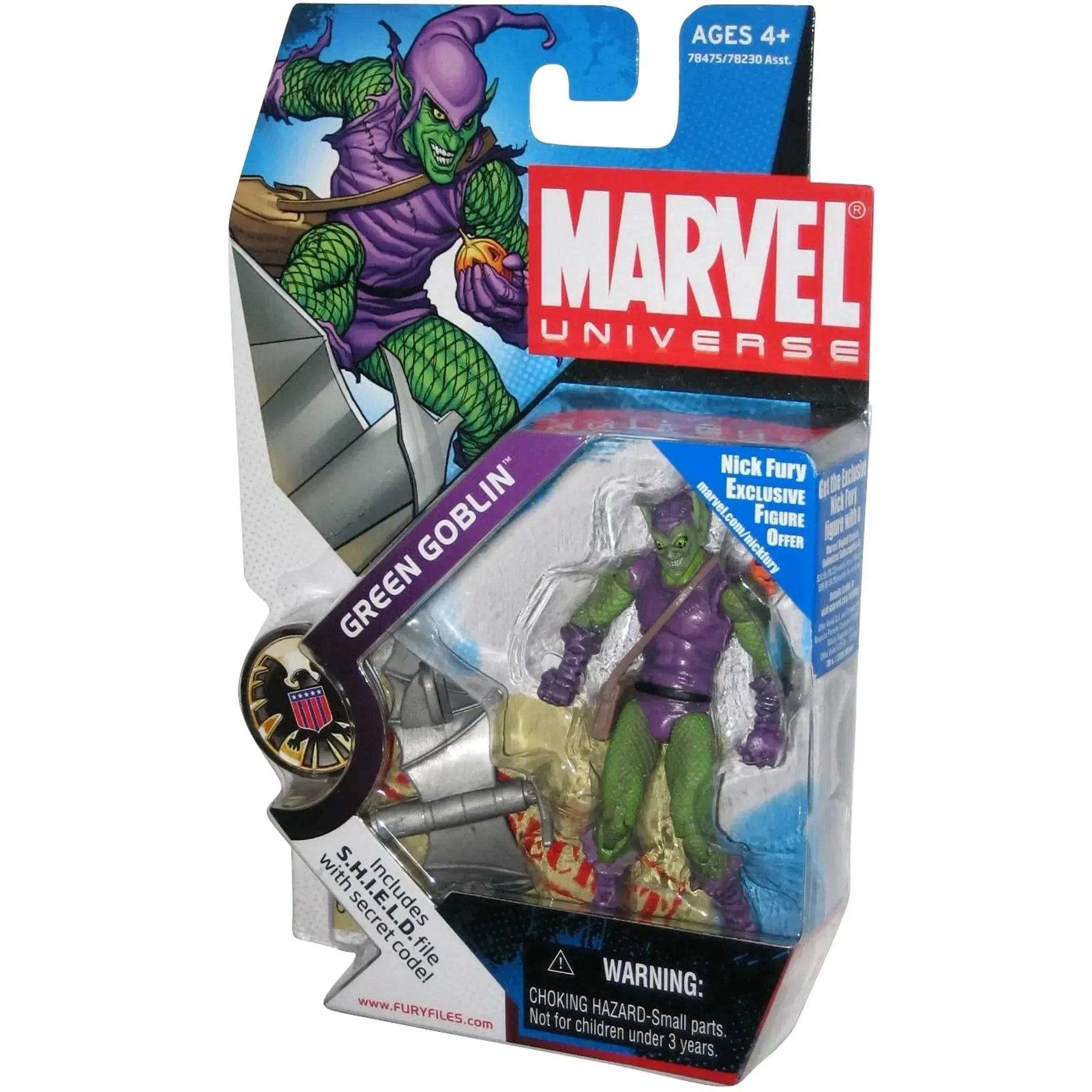 Hasbro Marvel Universe - Green Goblin Action Figure (3.75") - Hasbro - Marvel Universe Series 1 (015) - (2008)
