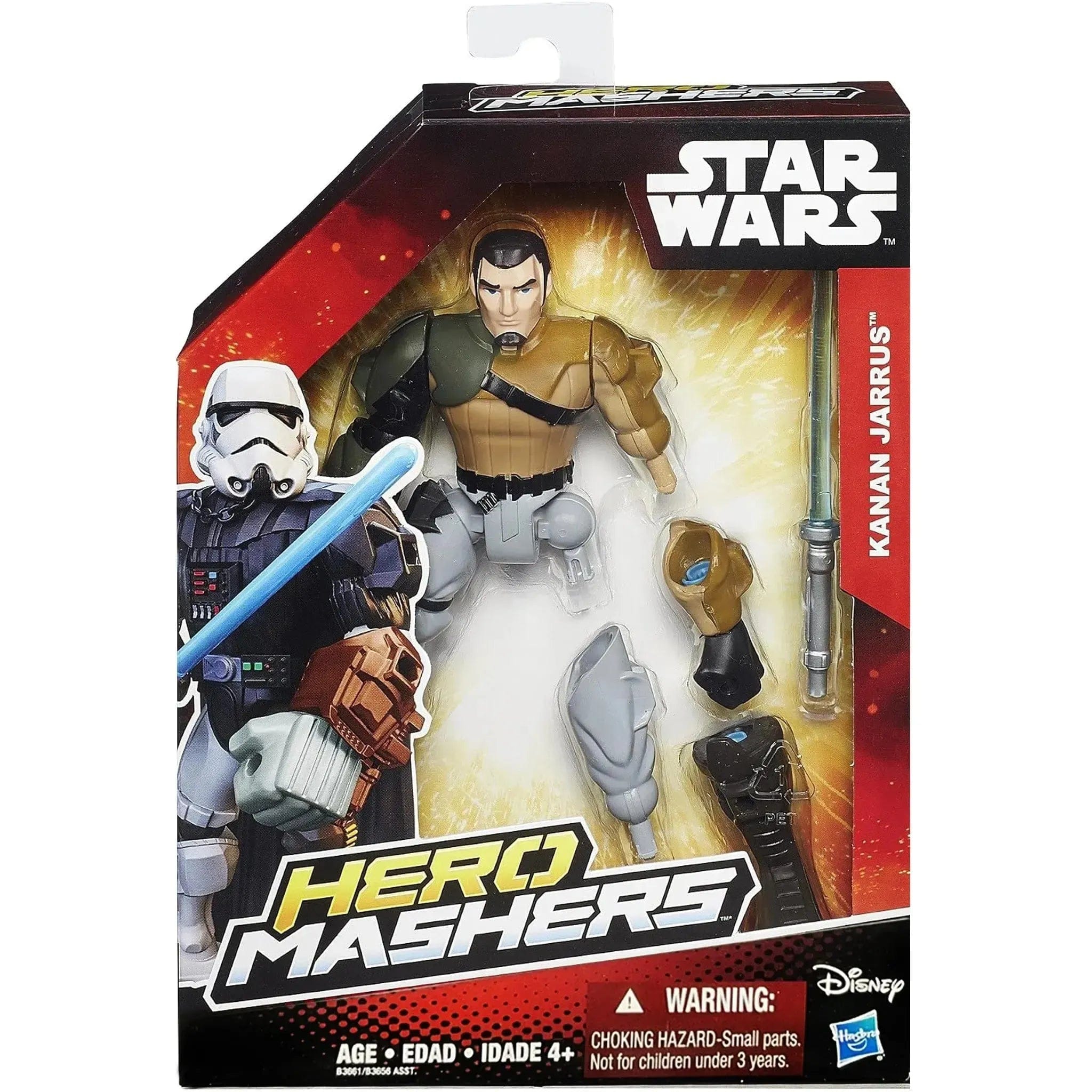Hasbro Star Wars - Kanan Jarrus Action Figure (6") - Hasbro - Hero Mashers Series - (2015)