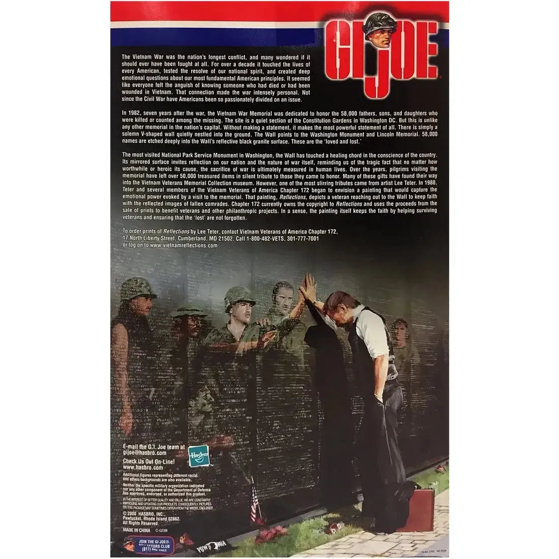 Hasbro G.I. Joe - Vietnam Wall Memorial Action Figure Set - Hasbro - (2000)
