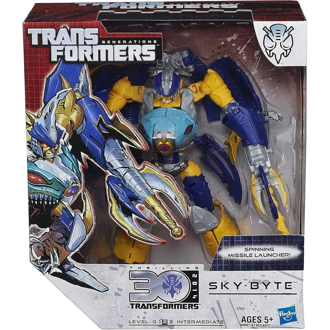 Hasbro Transformers: Generations - Sky - Byte Action Figure (7", Voyager Class) - Hasbro