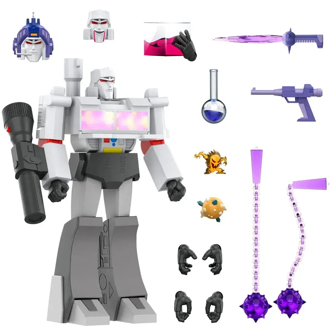 Super7 Transformers (1984) - G1 Cartoon Megatron Action Figure (8") - Super7 - ReAct