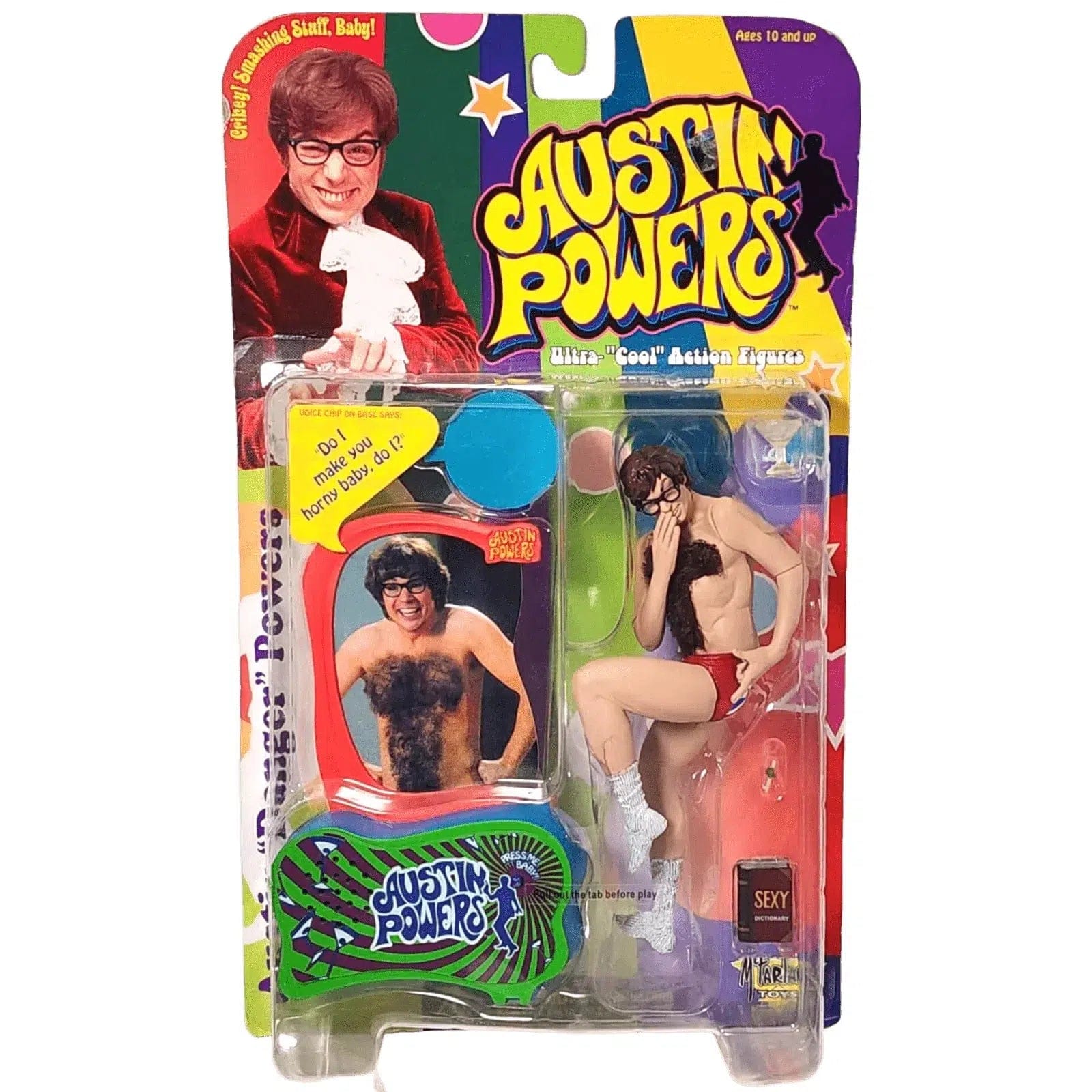 Mcfarlane Toys Austin Powers - Austin Danger Powers Action Figure (6") - McFarlane Toys - Series 1 (1999)