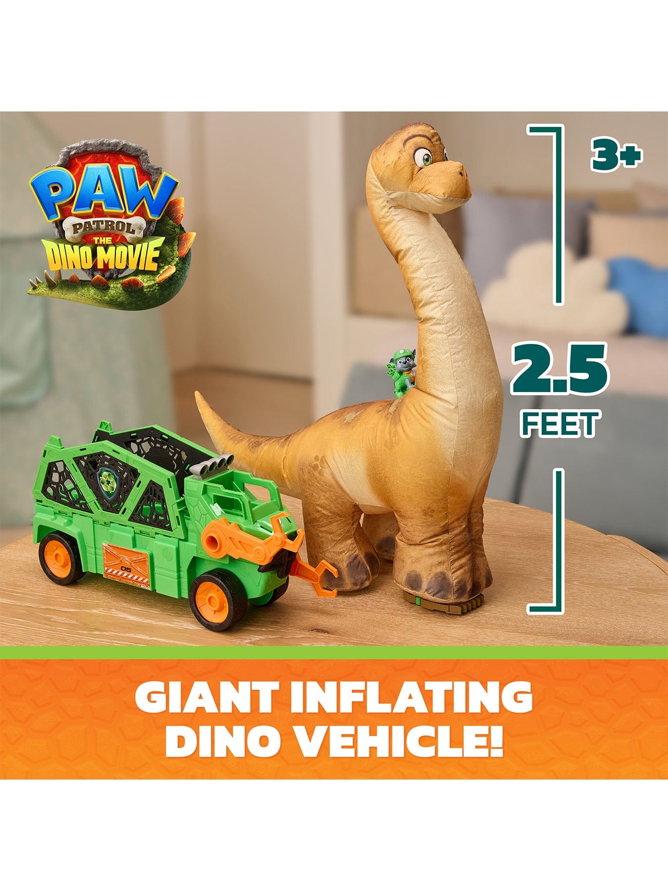 Paw Patrol Megasaurus Dino Vehicle Figure