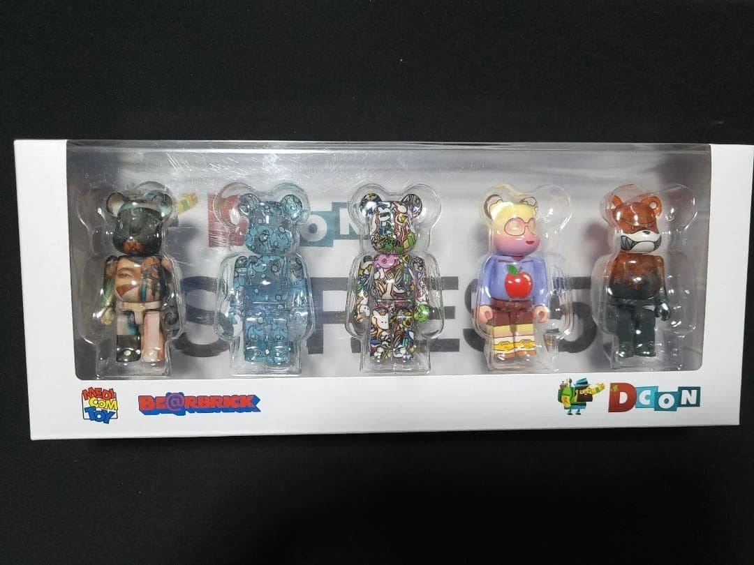 Usagimocha Bearbrick - DCON 2024 Artist Series 5 100% Pack - Designer Con x Medicom