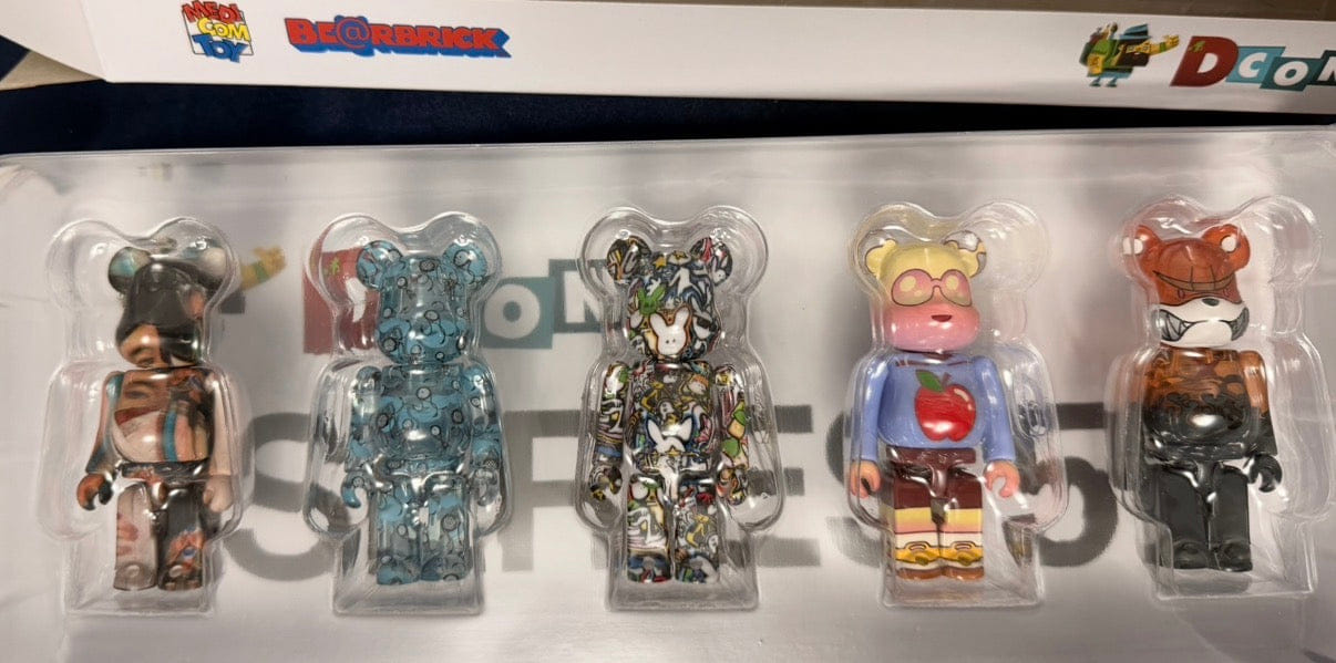 Usagimocha Bearbrick - DCON 2024 Artist Series 5 100% Pack - Designer Con x Medicom