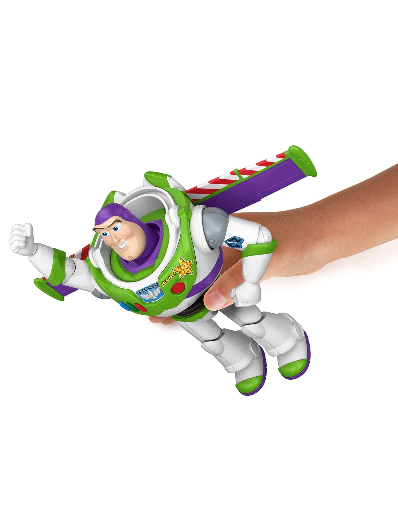 Toy Story Buzz Lightyear Pop Out Wings Action Figure