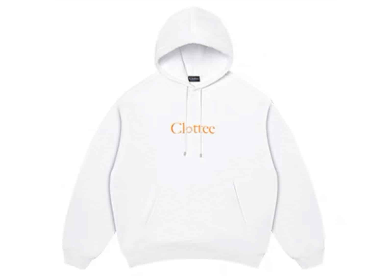 A Few Good Kids x Clottee Basic Logo Hoodie White