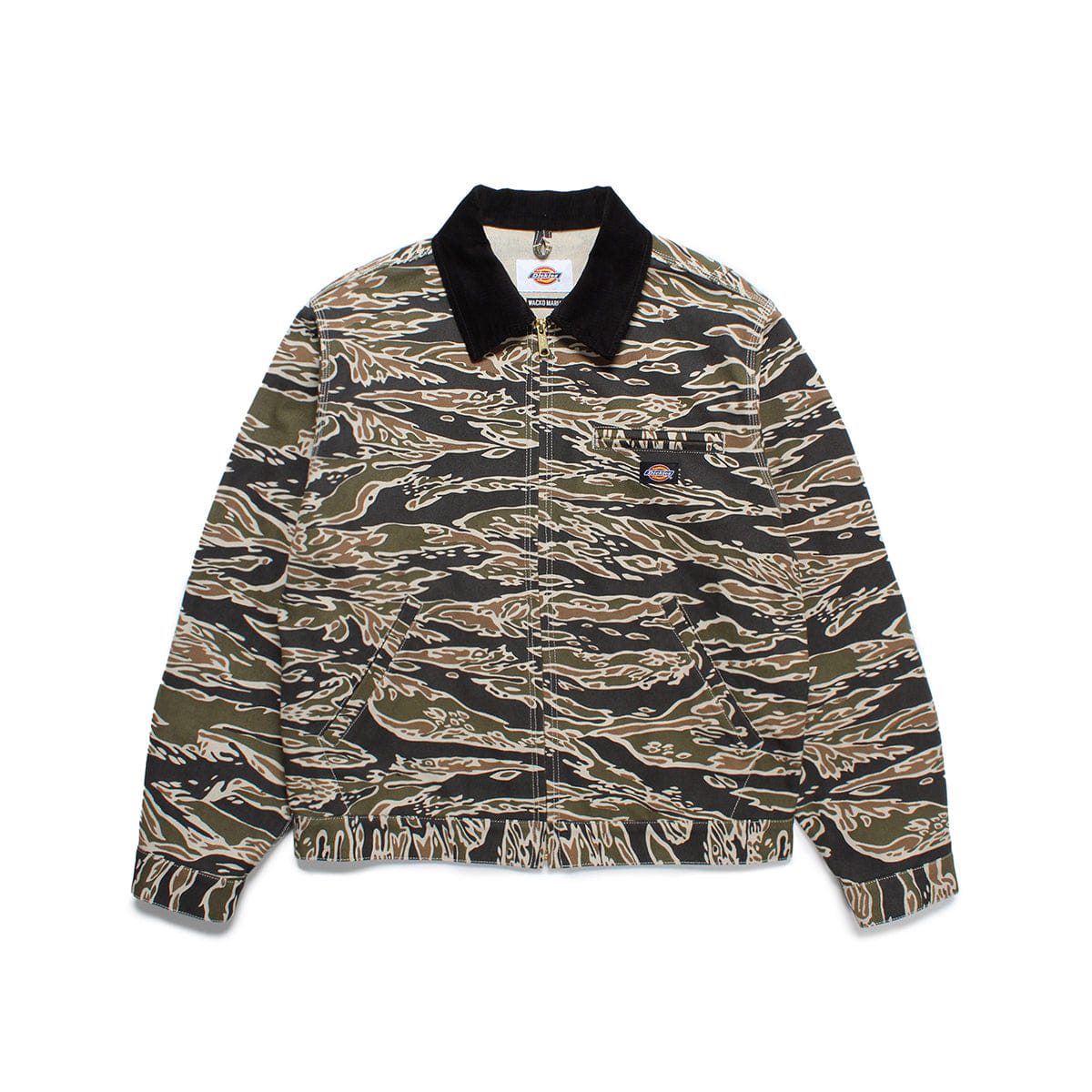 WACKO MARIA Dickies Tigercamo Work Jacket Olive