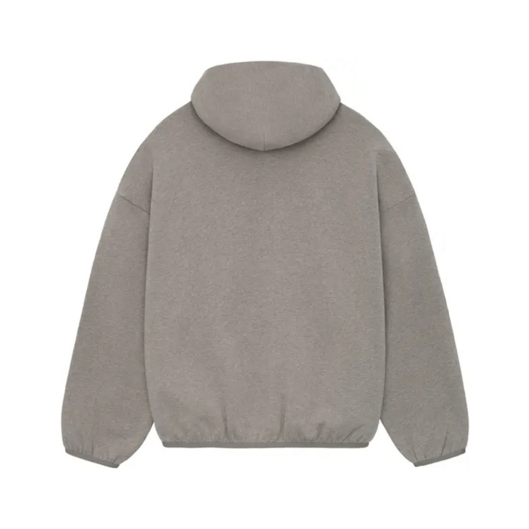 FOG Essentials Fear of God Essentials Hoodie SS24 Heather Grey
