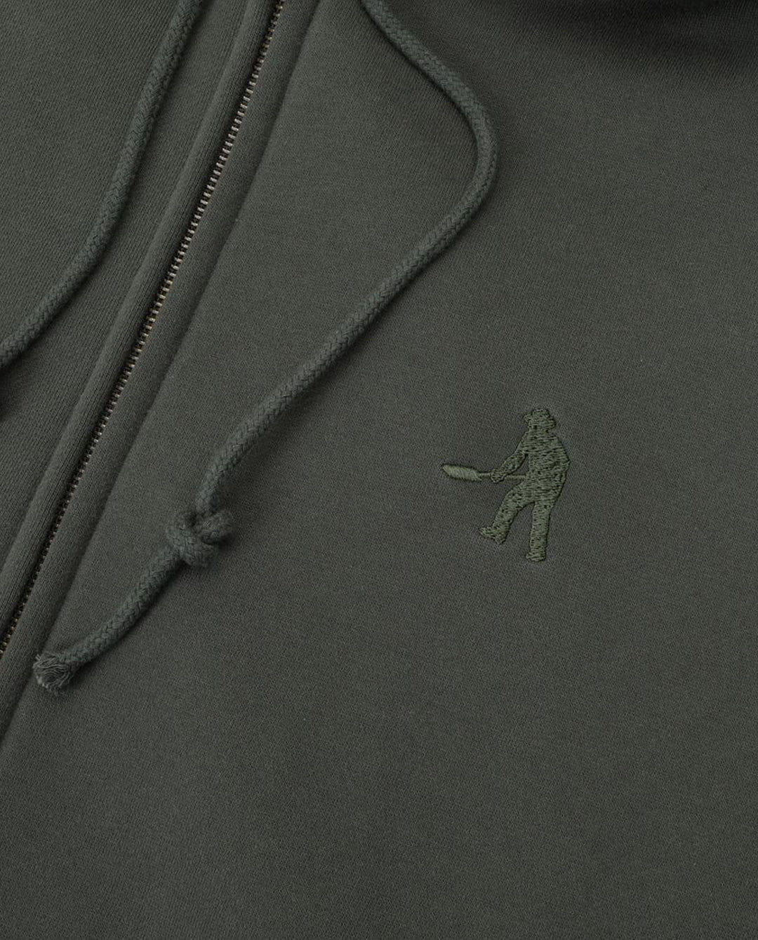 Passport - Solid Workers Zip - Hood - Dark Elm