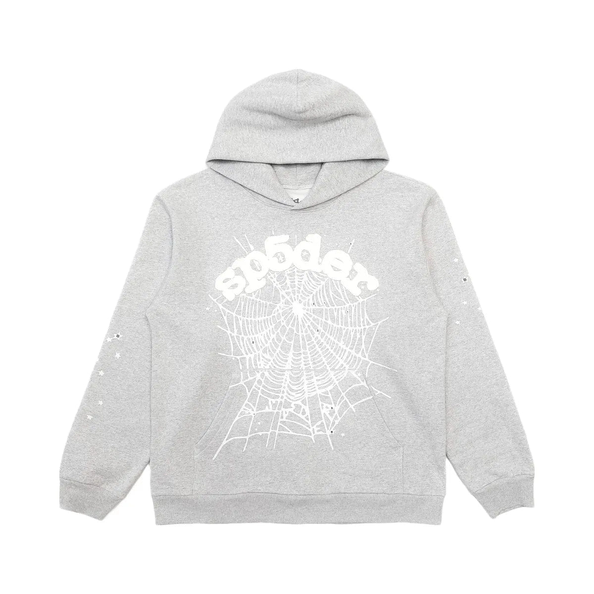 Heather SP5DER Og Web Hoodie Heather Grey