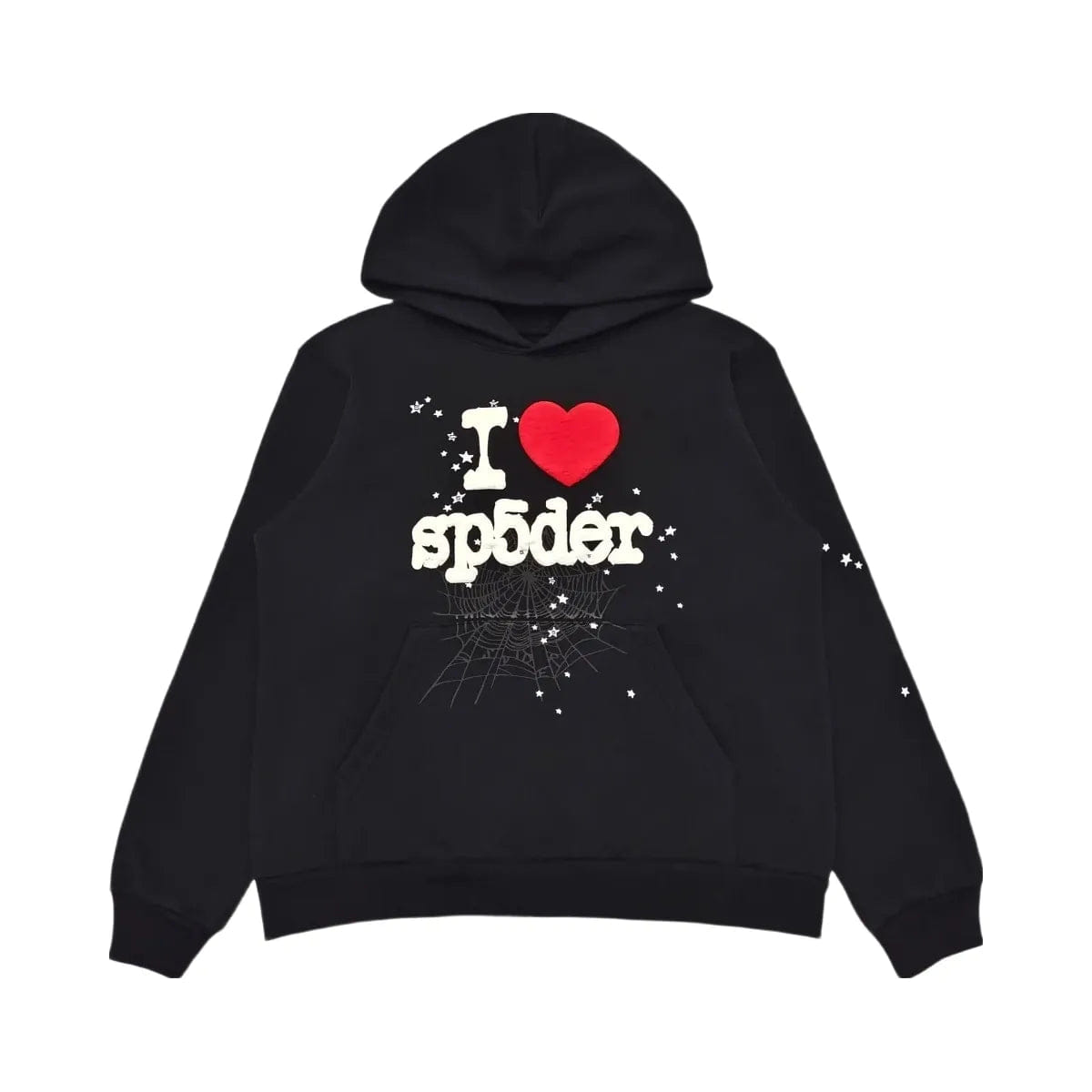 I HEART SP5DER I Heart Sp5 Souvenir Hoodie Black