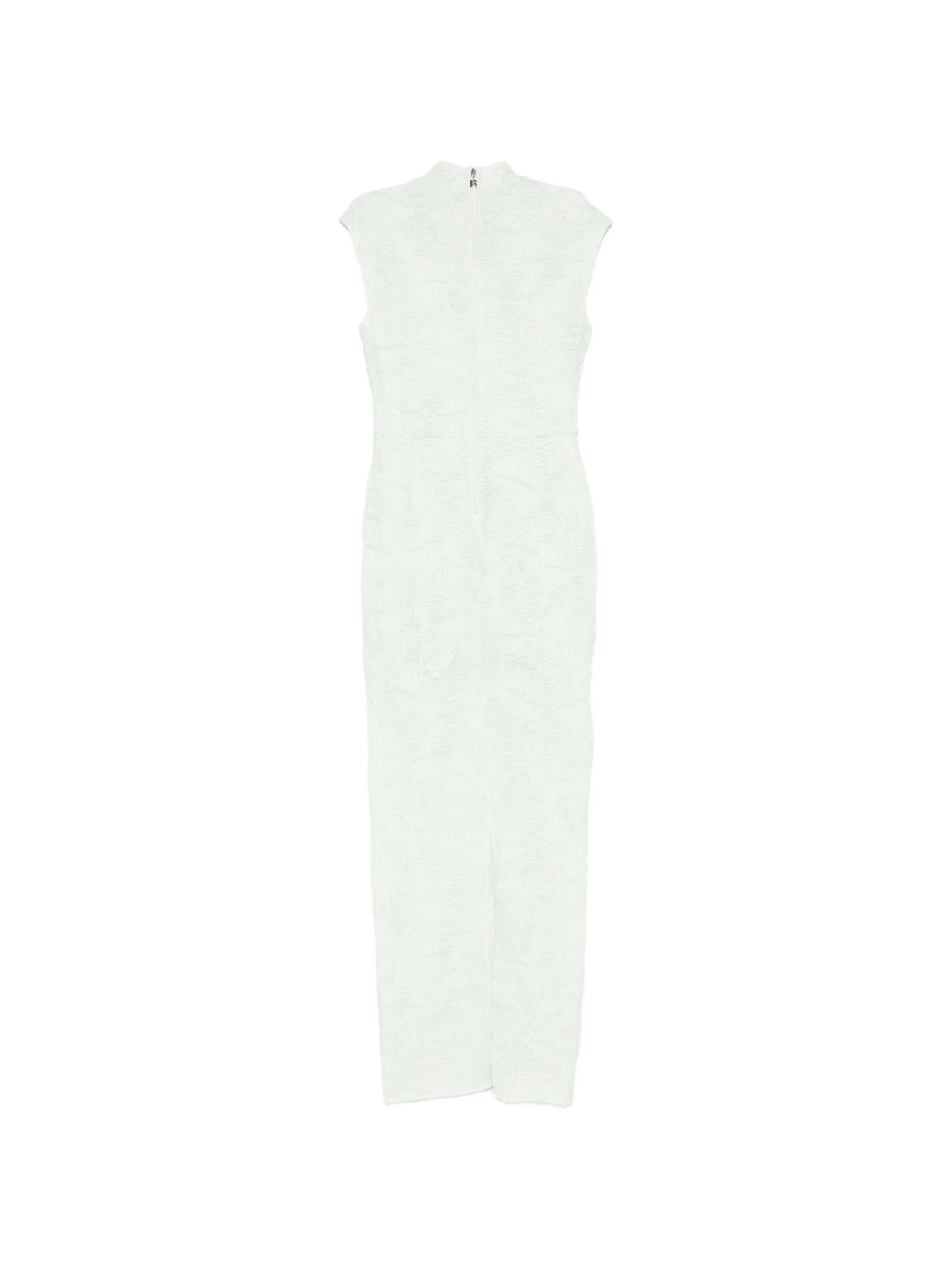 Rotate Birger Christensen textured - finish sleeveless maxi dress