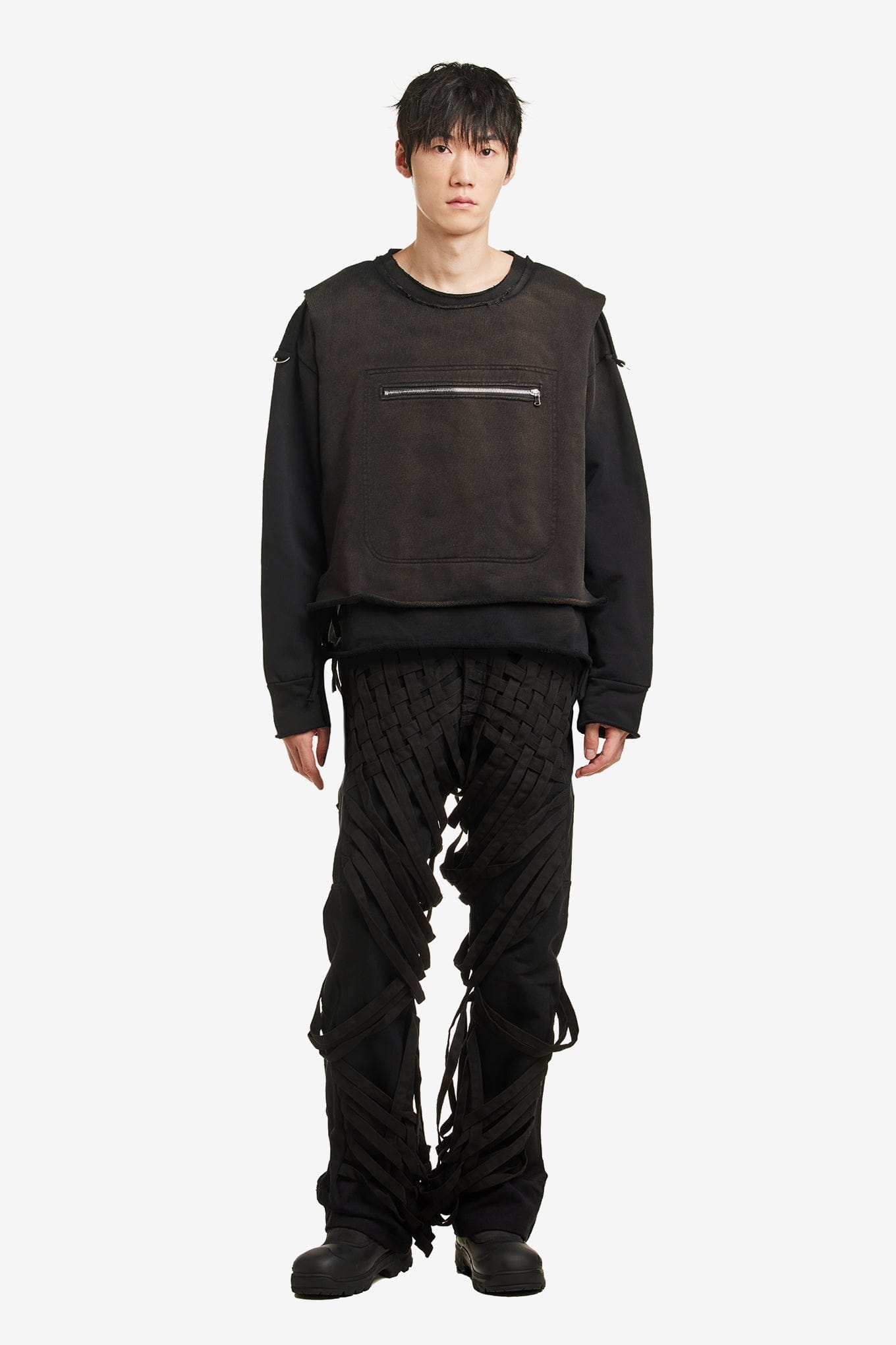 WHO Decides WAR INTERWOVEN TROUSERS