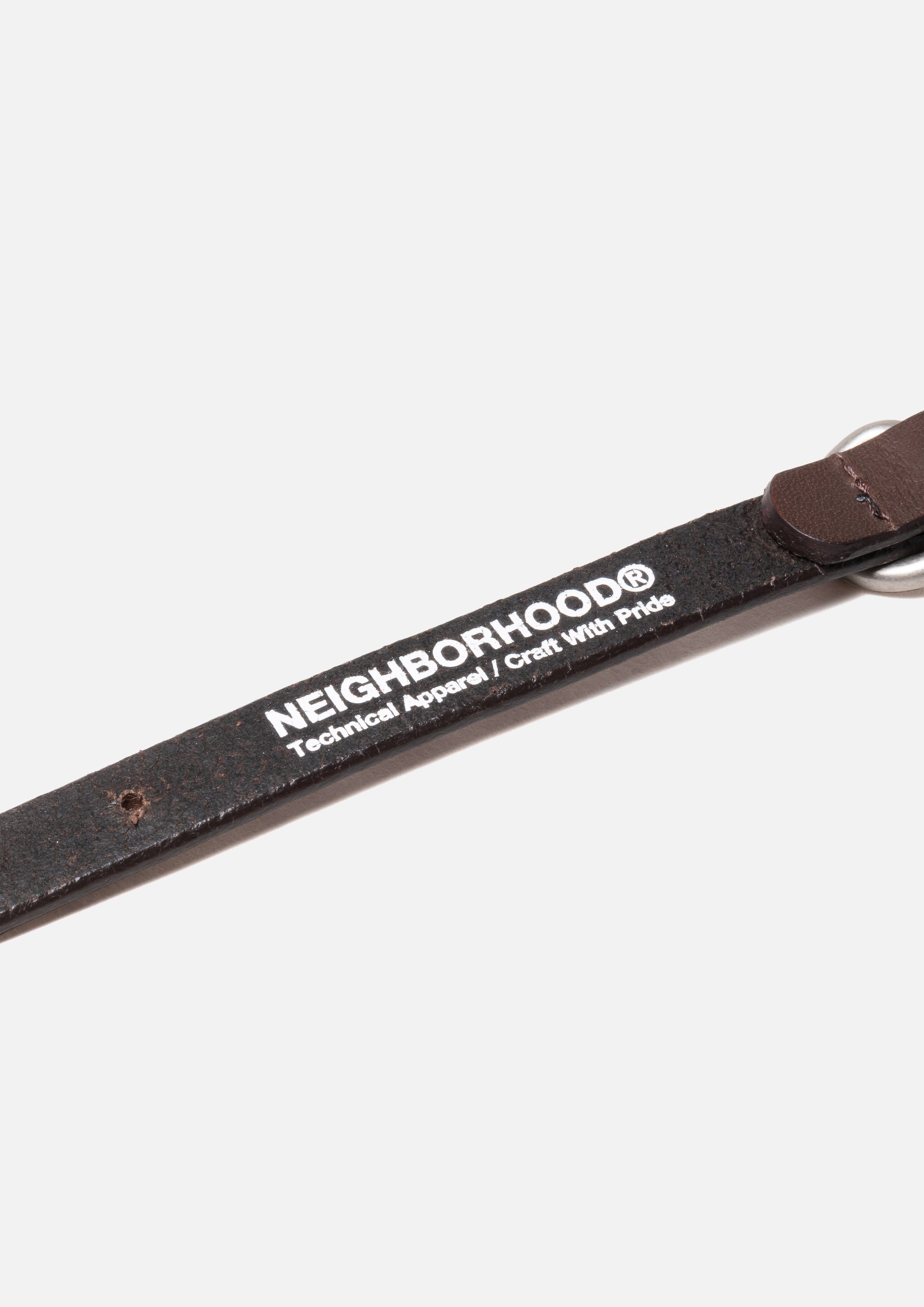 Neighborhood LEATHER DOG COLLAR NARROW