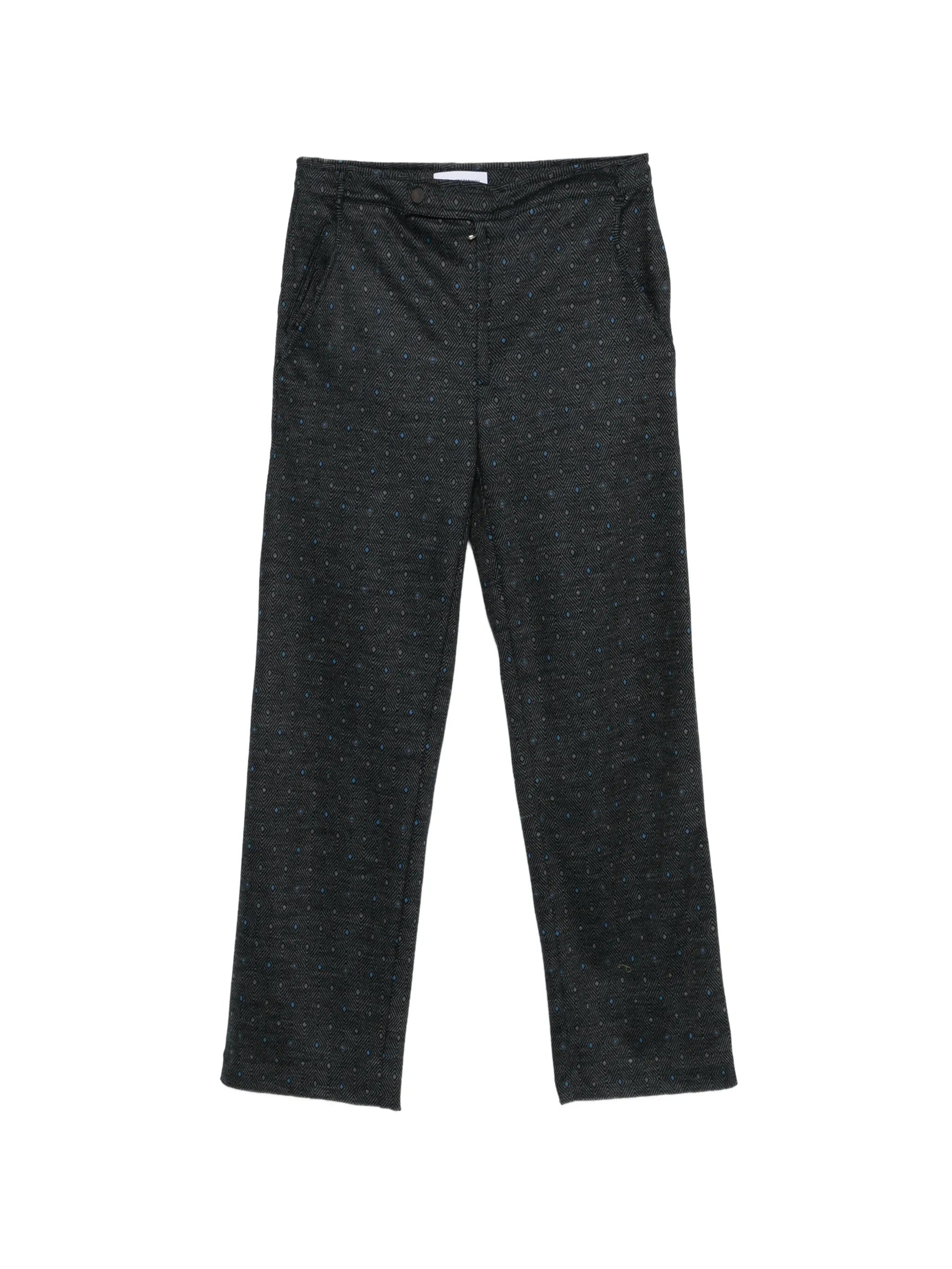 Kiko Kostadinov sargo patterned trousers