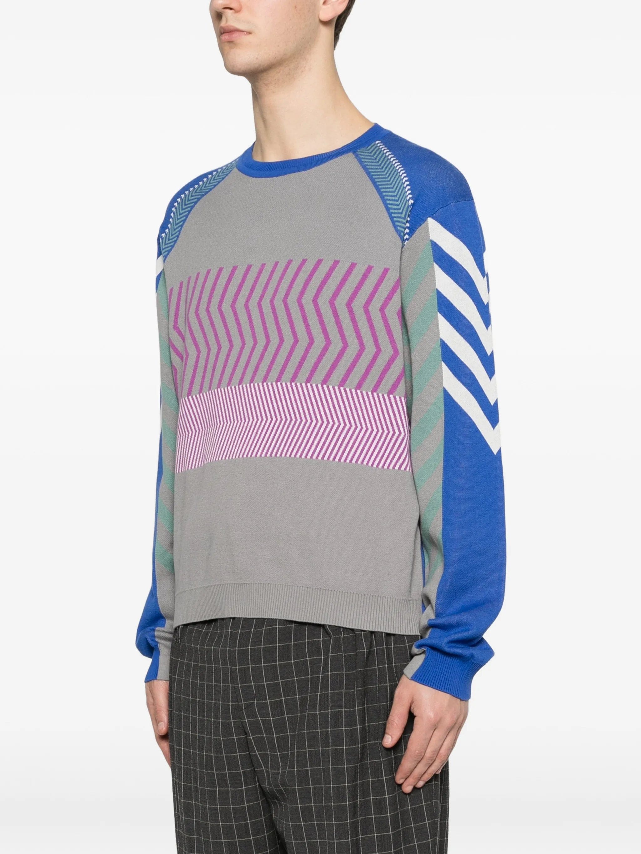 Kiko Kostadinov Gizi panelled sweater