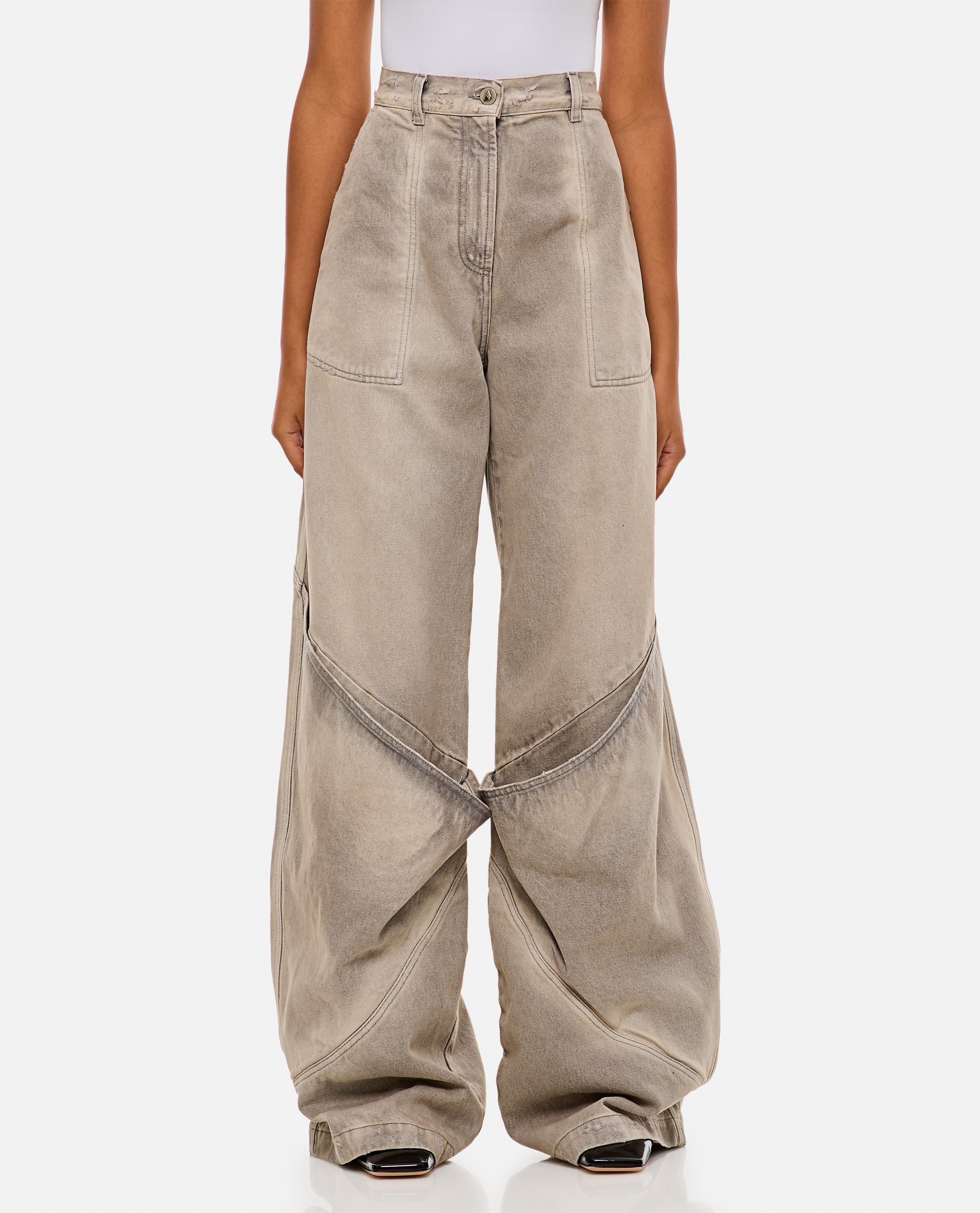 The Attico OVERSIZE DENIM PANTALONI