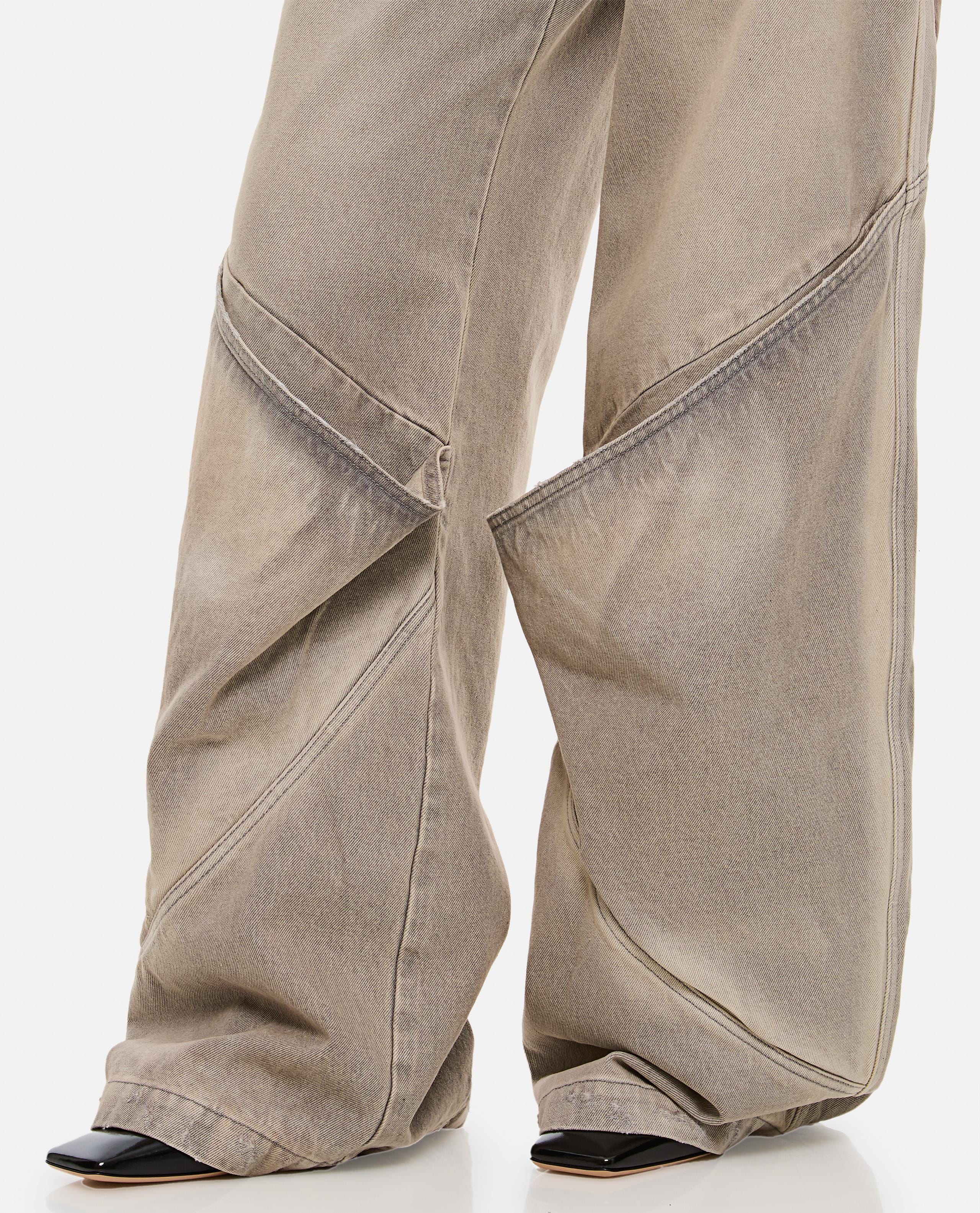 The Attico OVERSIZE DENIM PANTALONI