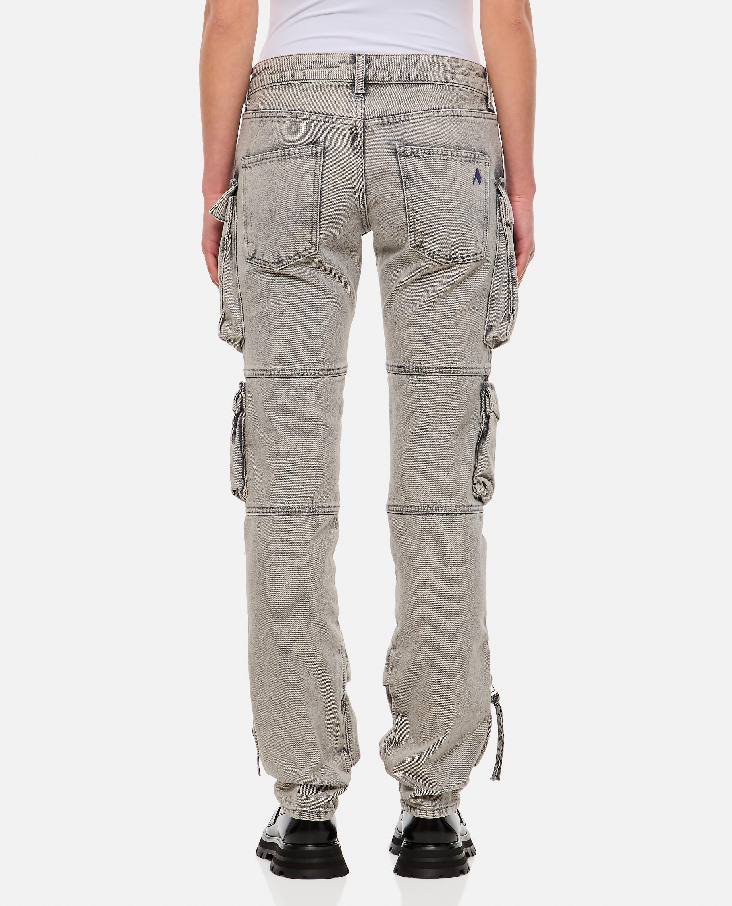 The Attico ESSIE PANTALONI DENIM CARGO