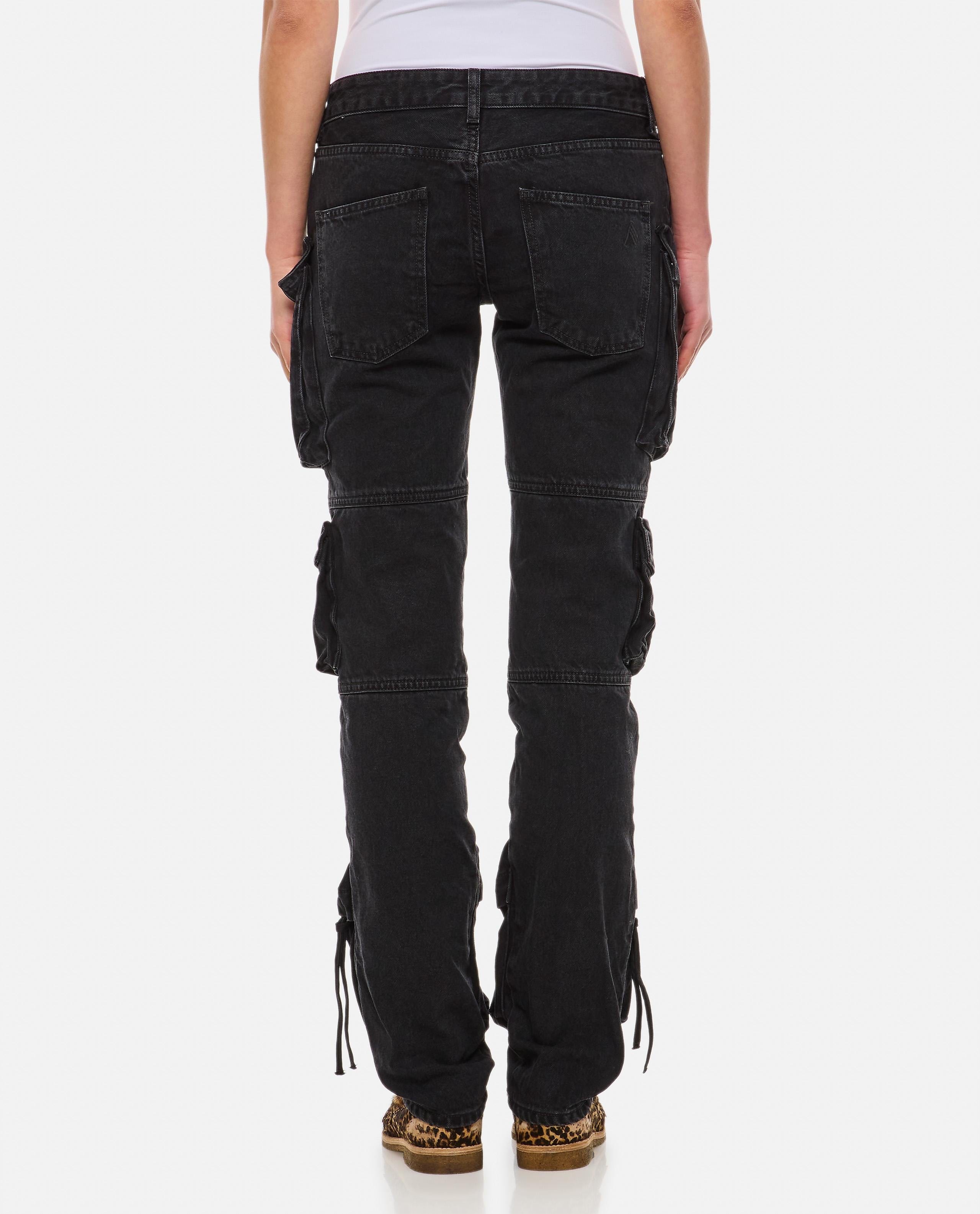 The Attico ESSIE PANTALONI CARGO DENIM