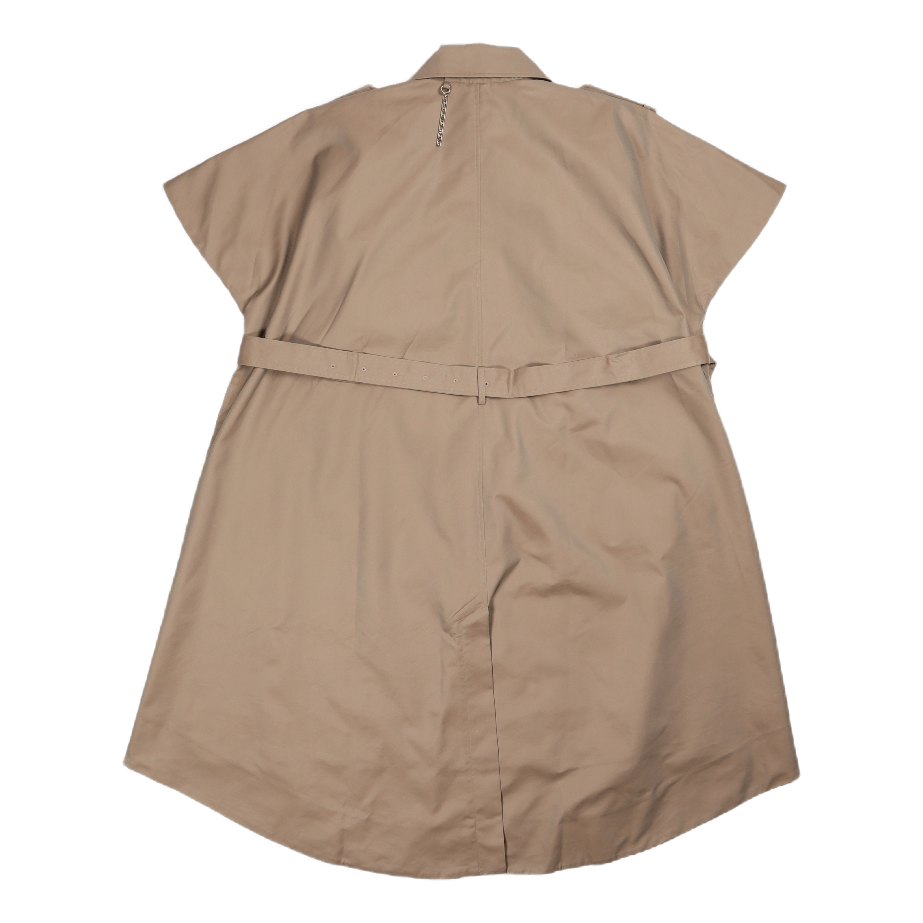 Feng Chen Wang Sleeveless Trench Coat Khaki
