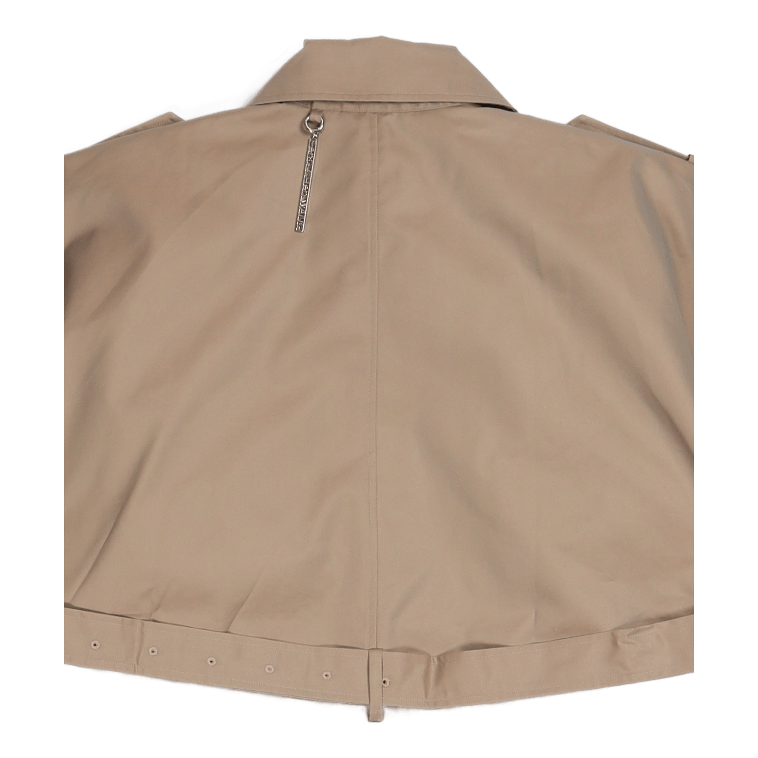 Feng Chen Wang Sleeveless Trench Coat Khaki
