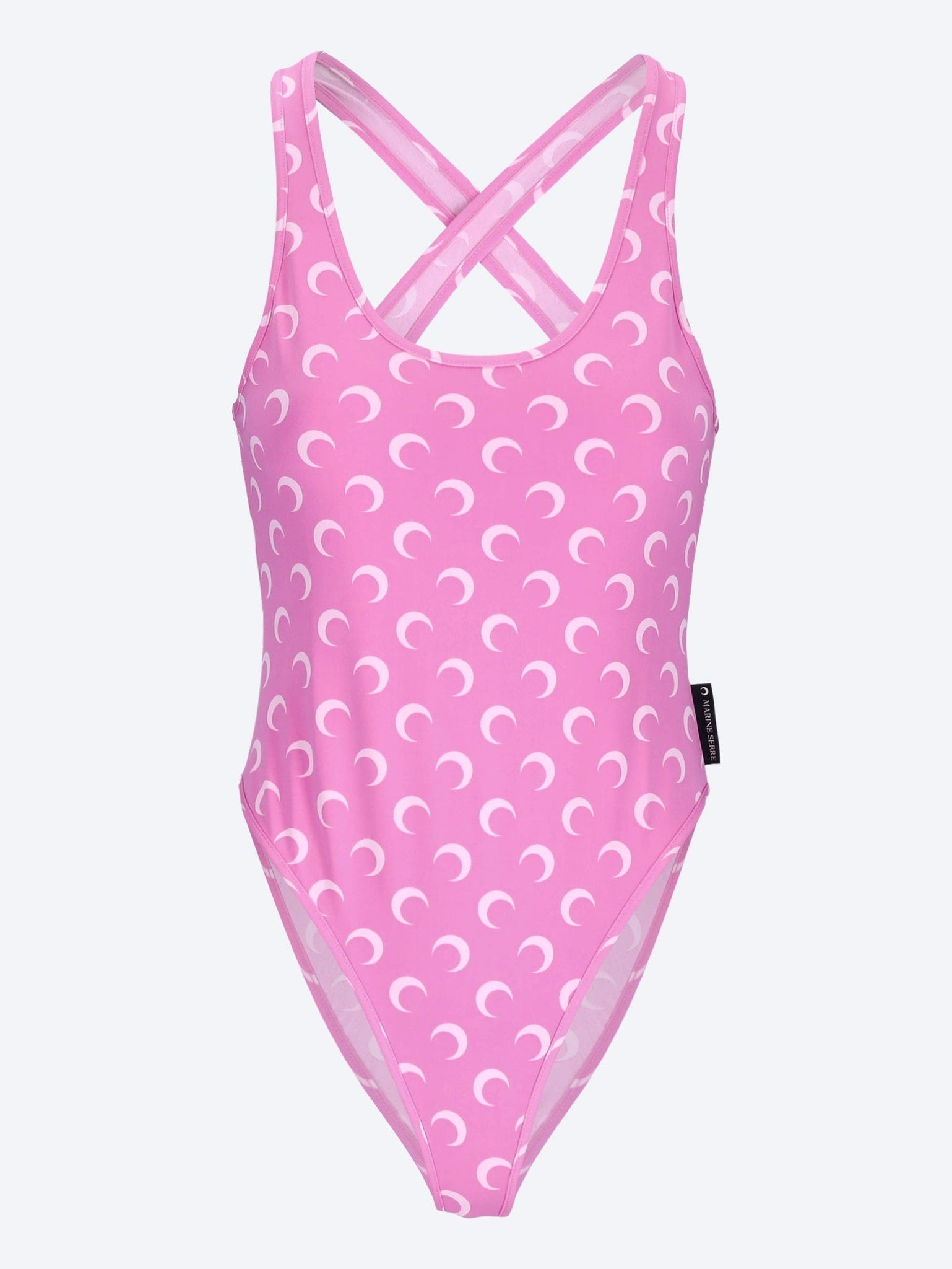 Marine SERRE Moon printed jersey swimwear