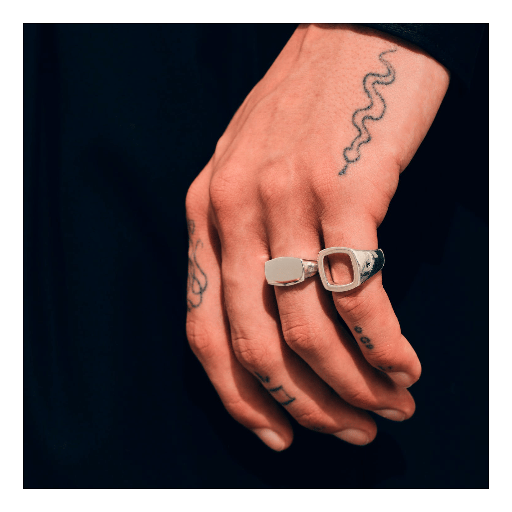 Tom Wood Michael Ring 925 Sterling Silver