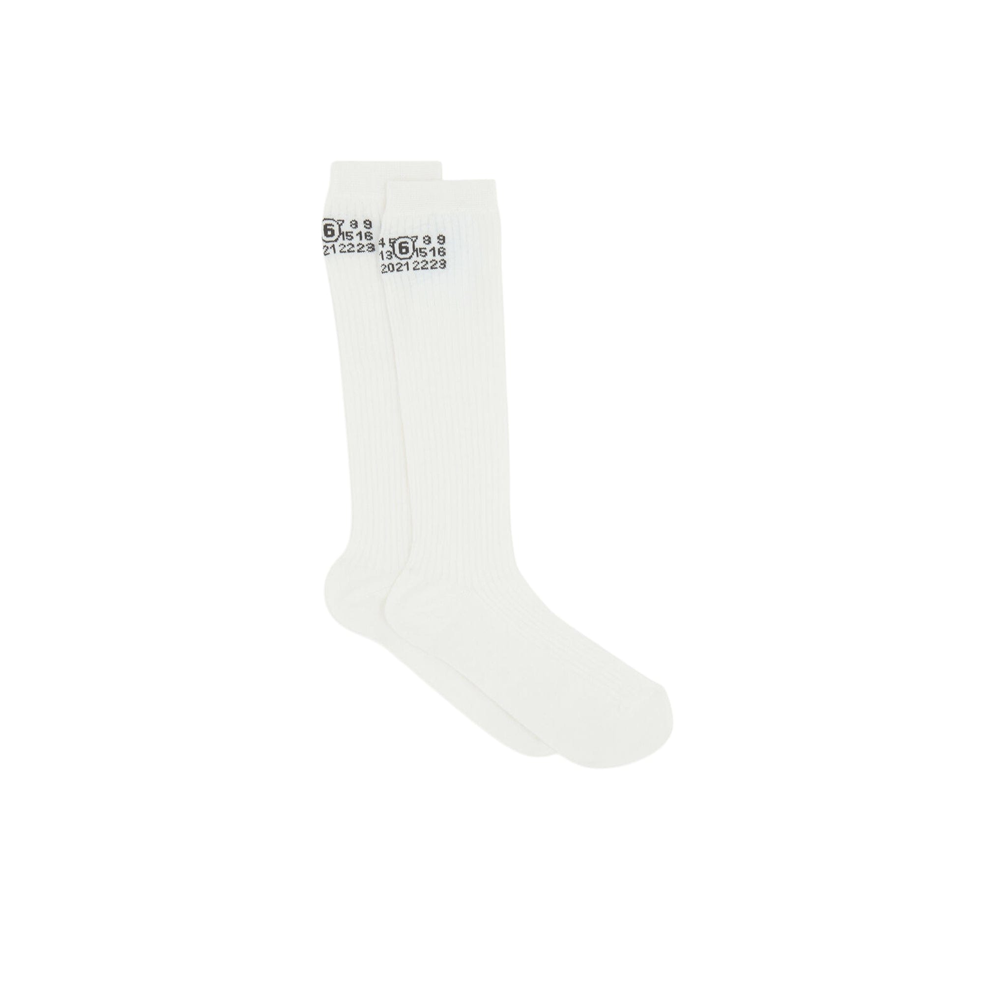 MM6 Maison Margiela Womens Bootleg Socks
