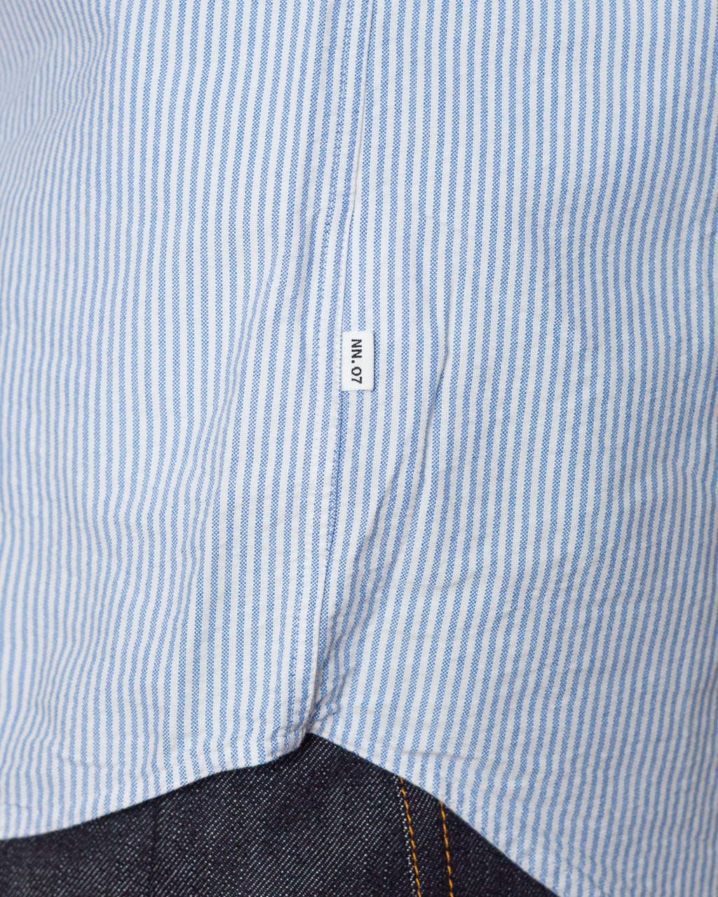 NN07 Colby Oxford Shirt - Blue Stripe