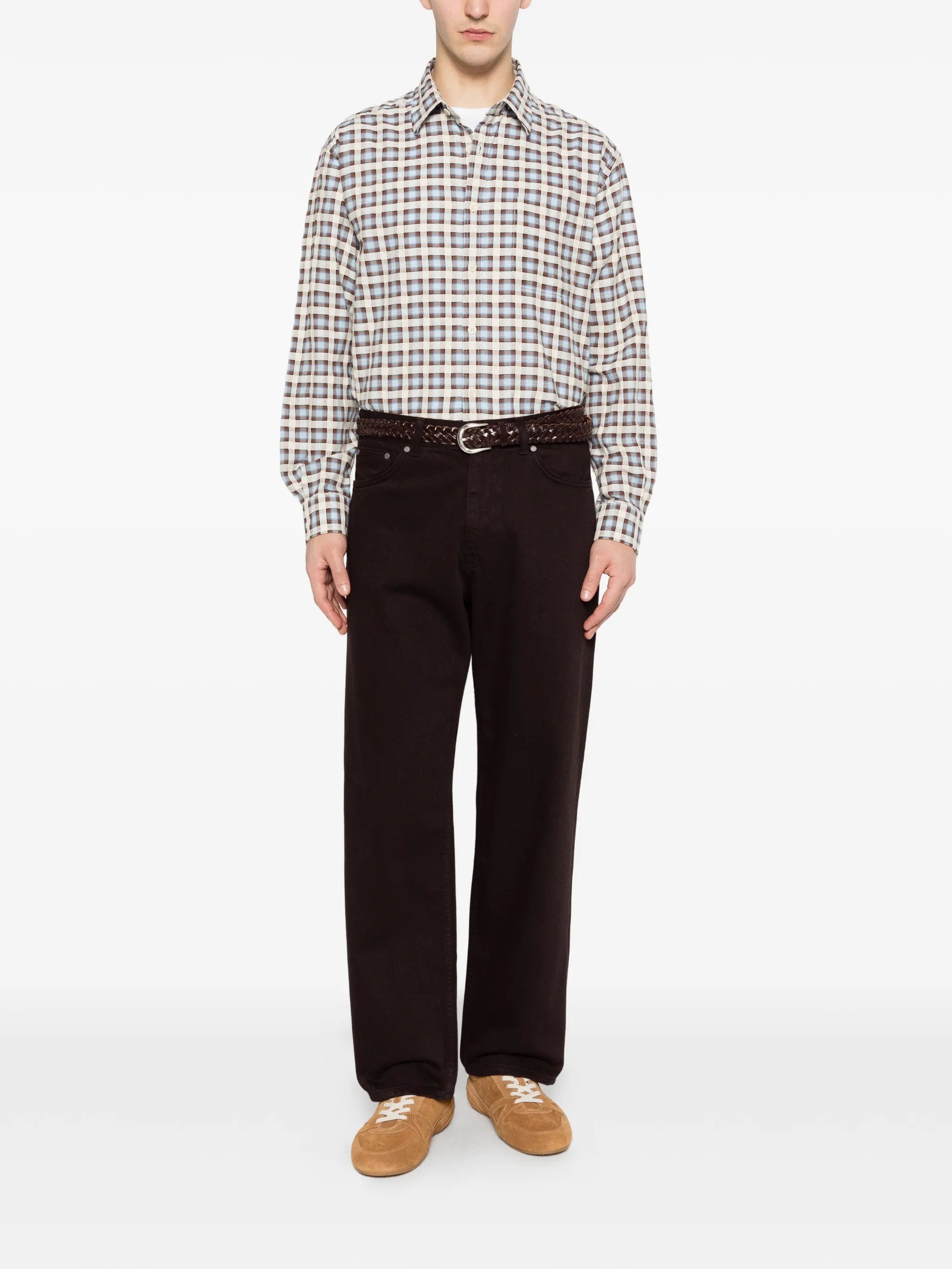NN07 Deon check shirt
